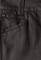 Hose in Leder-Optik Slim Fit