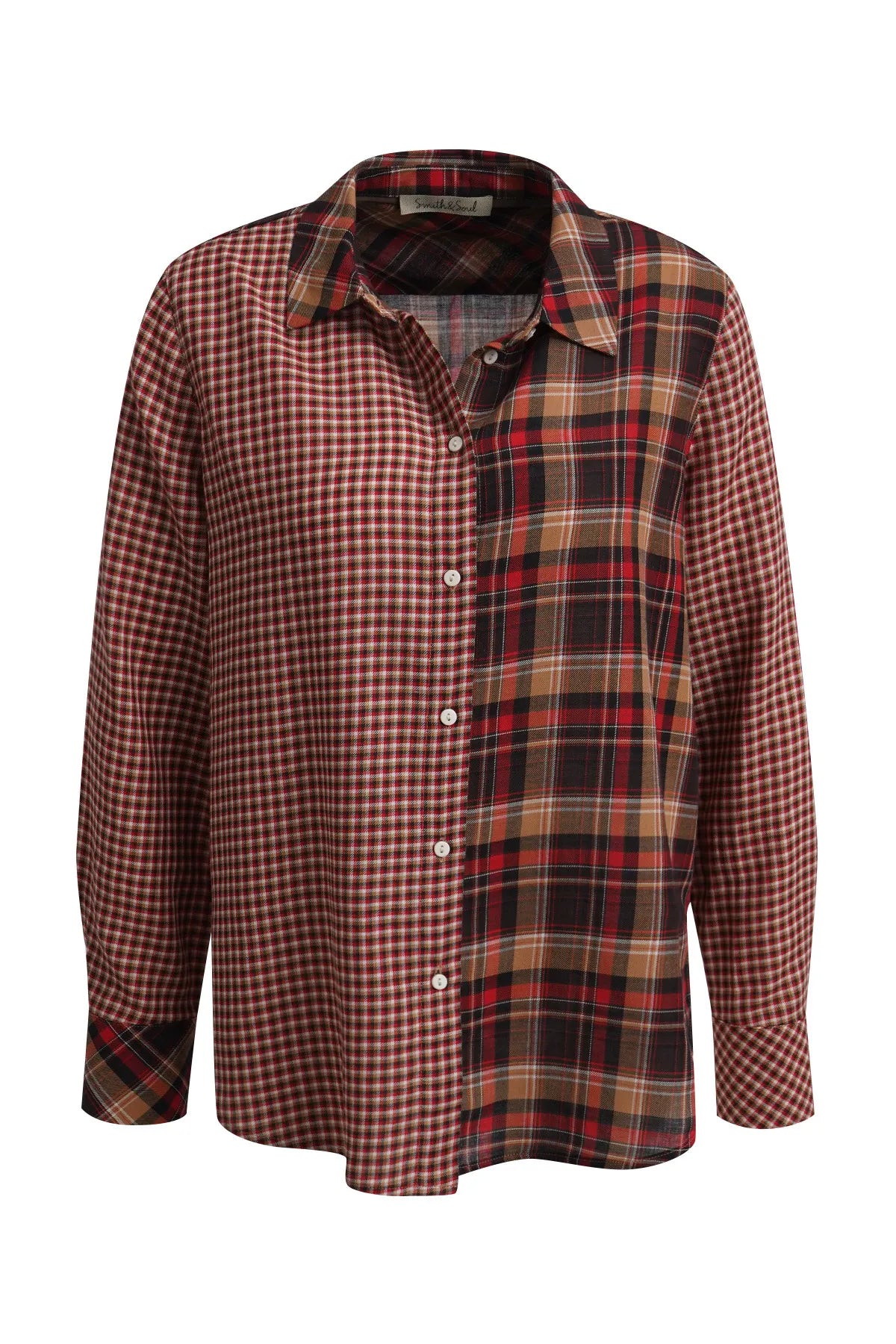 Bluse aus Baumwollmix