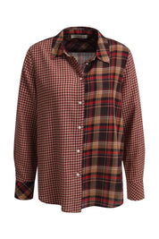 Bluse aus Baumwollmix