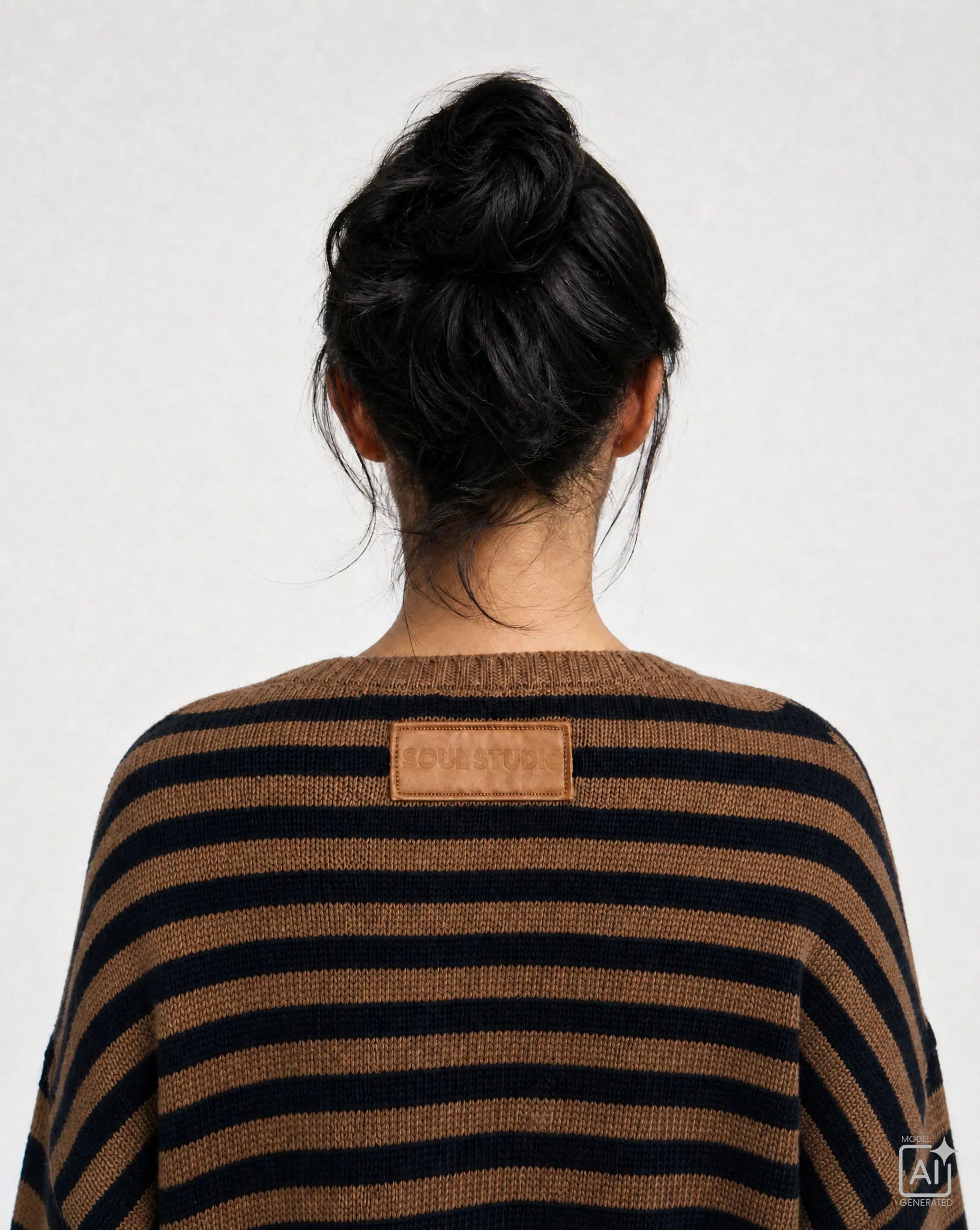 Strickpullover aus Wollmix