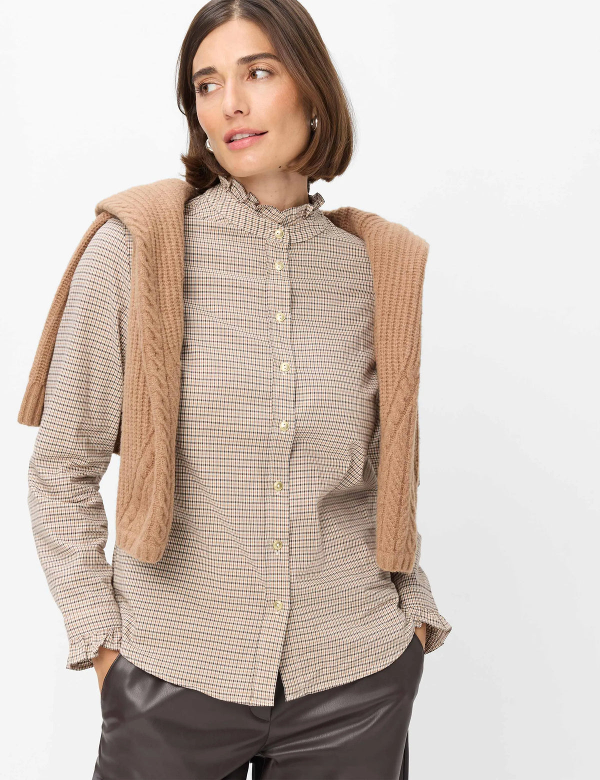 Bluse VICTORIA aus Baumwolle