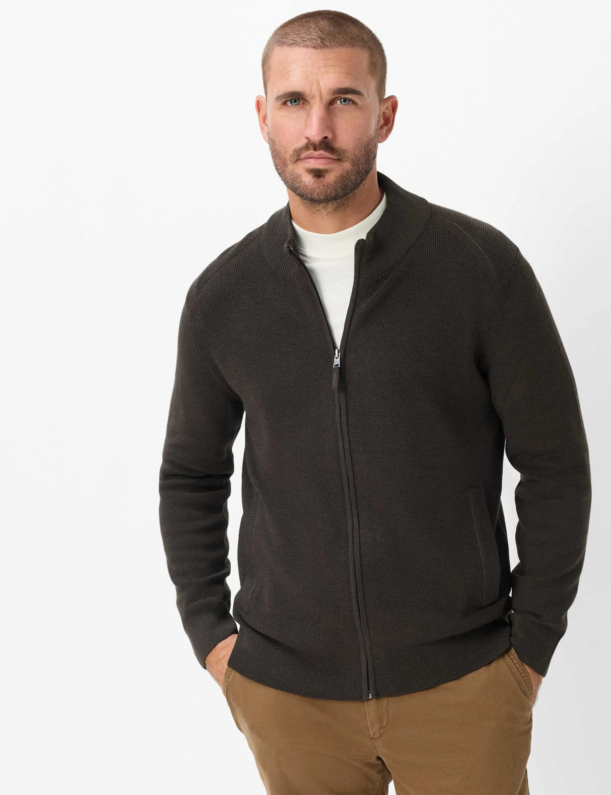 Strickjacke JOHN aus Baumwollmix