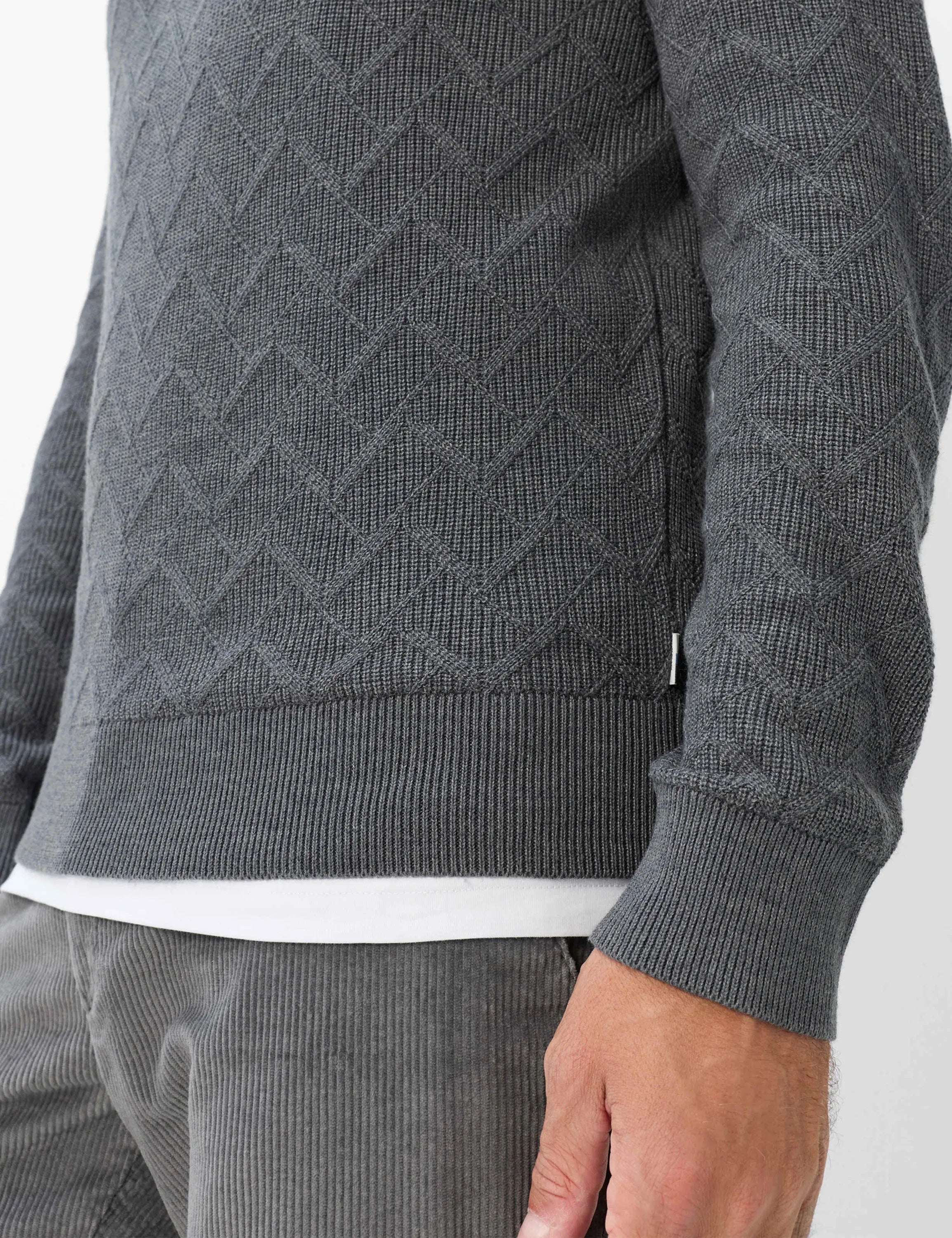Strickpullover SÖREN aus Baumwollmix