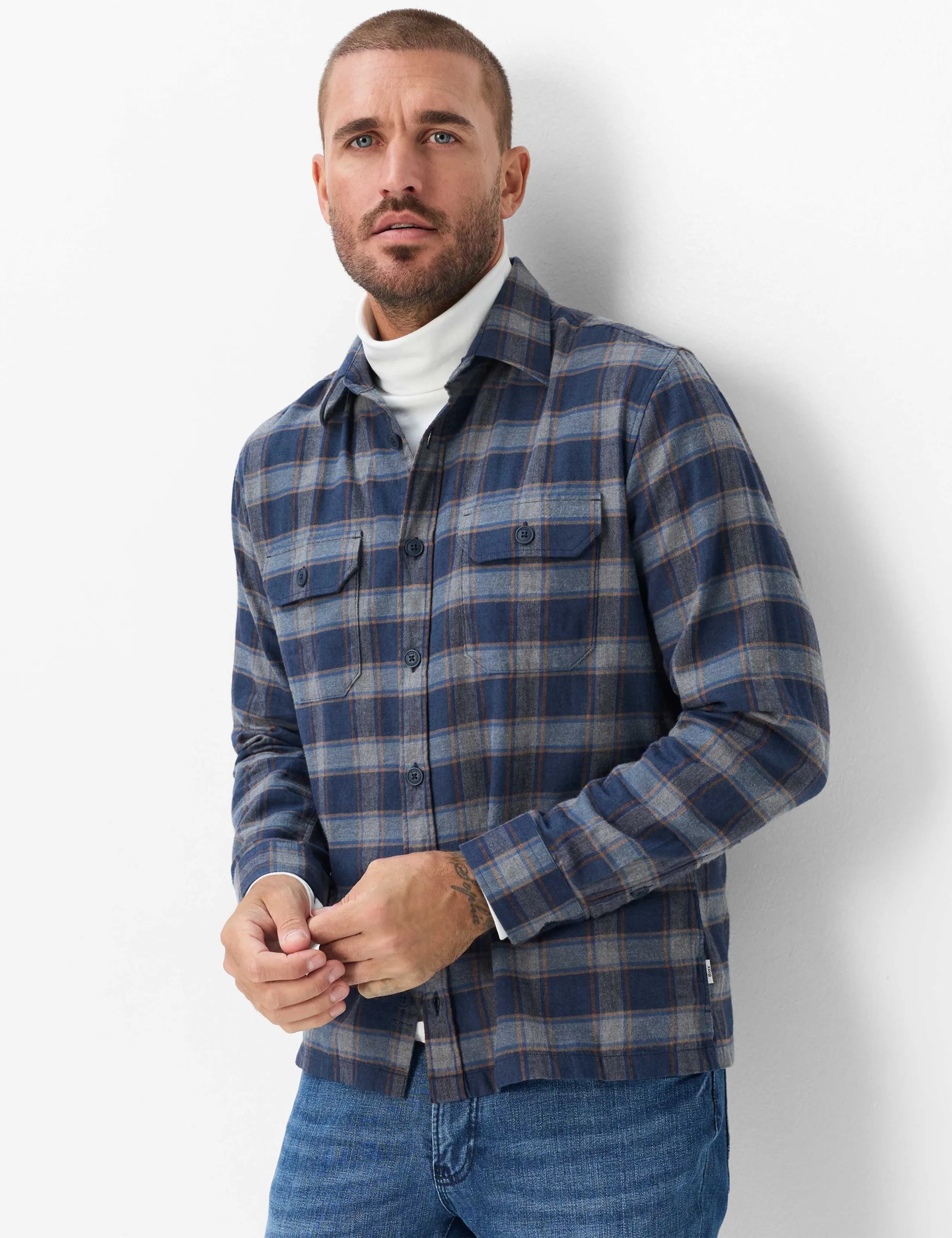 Flannelhemd KAY Regular Fit