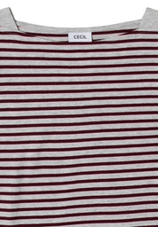 Langarmshirt gestreift