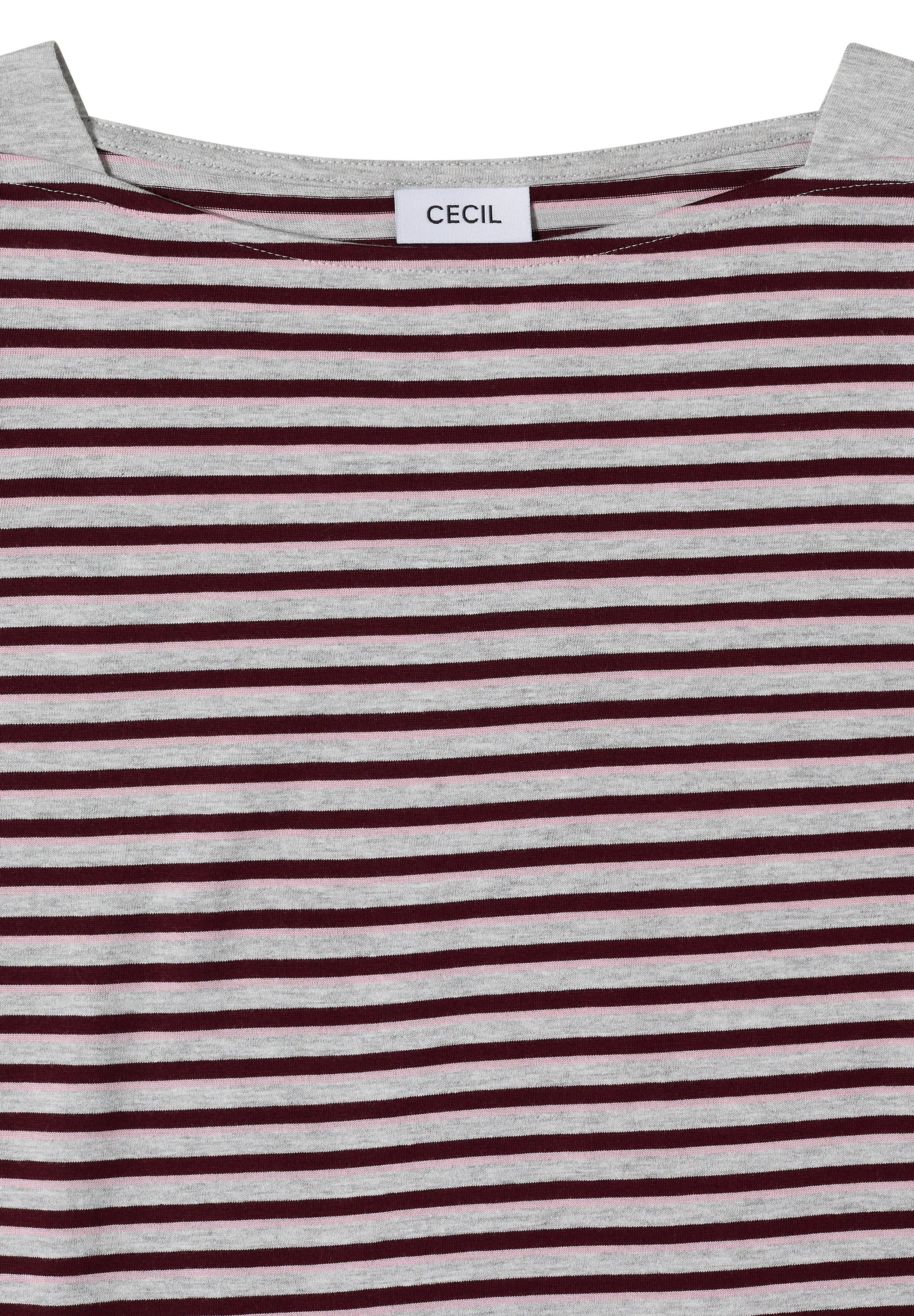 Langarmshirt gestreift