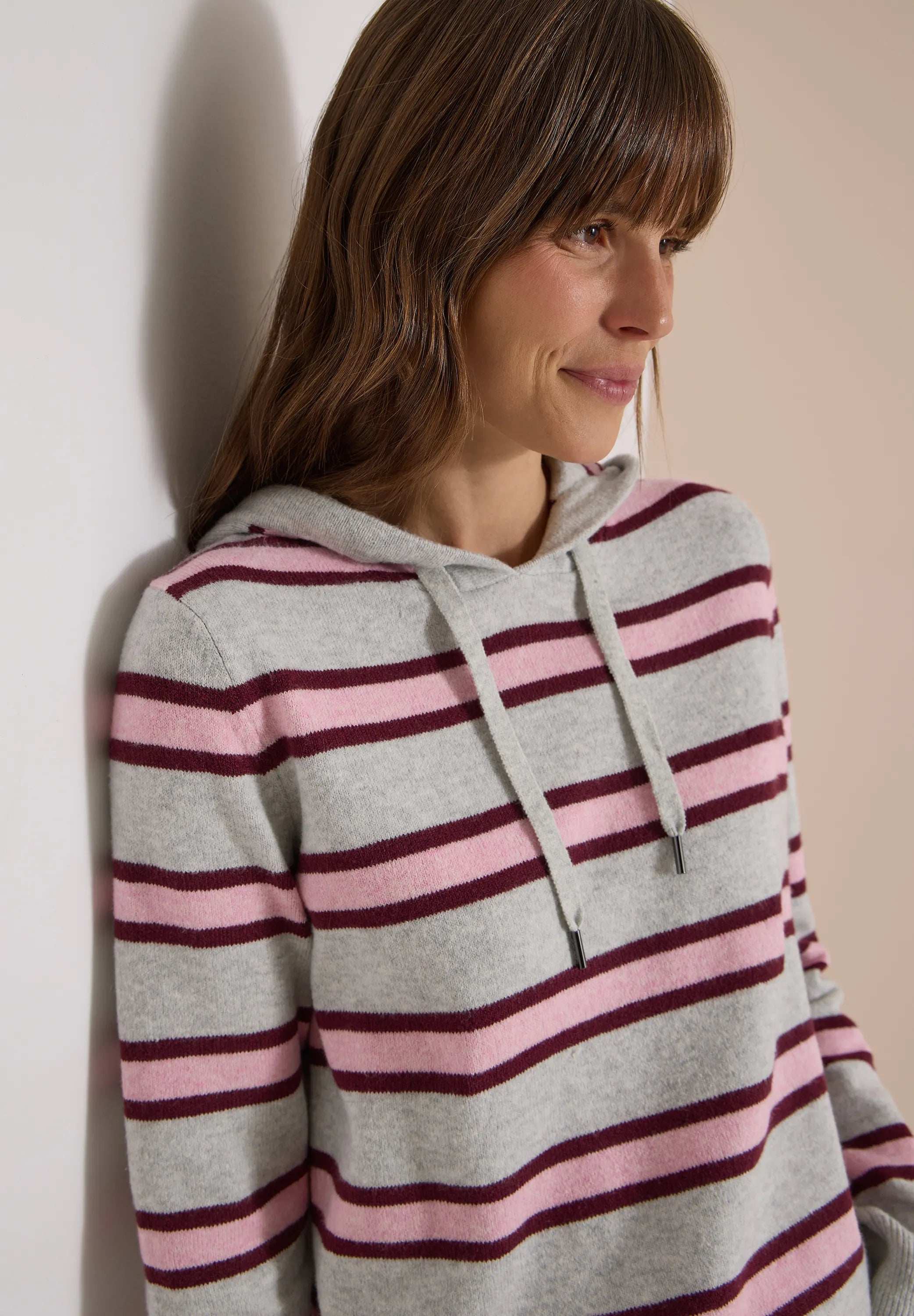 Sweathoodie aus Baumwollmix