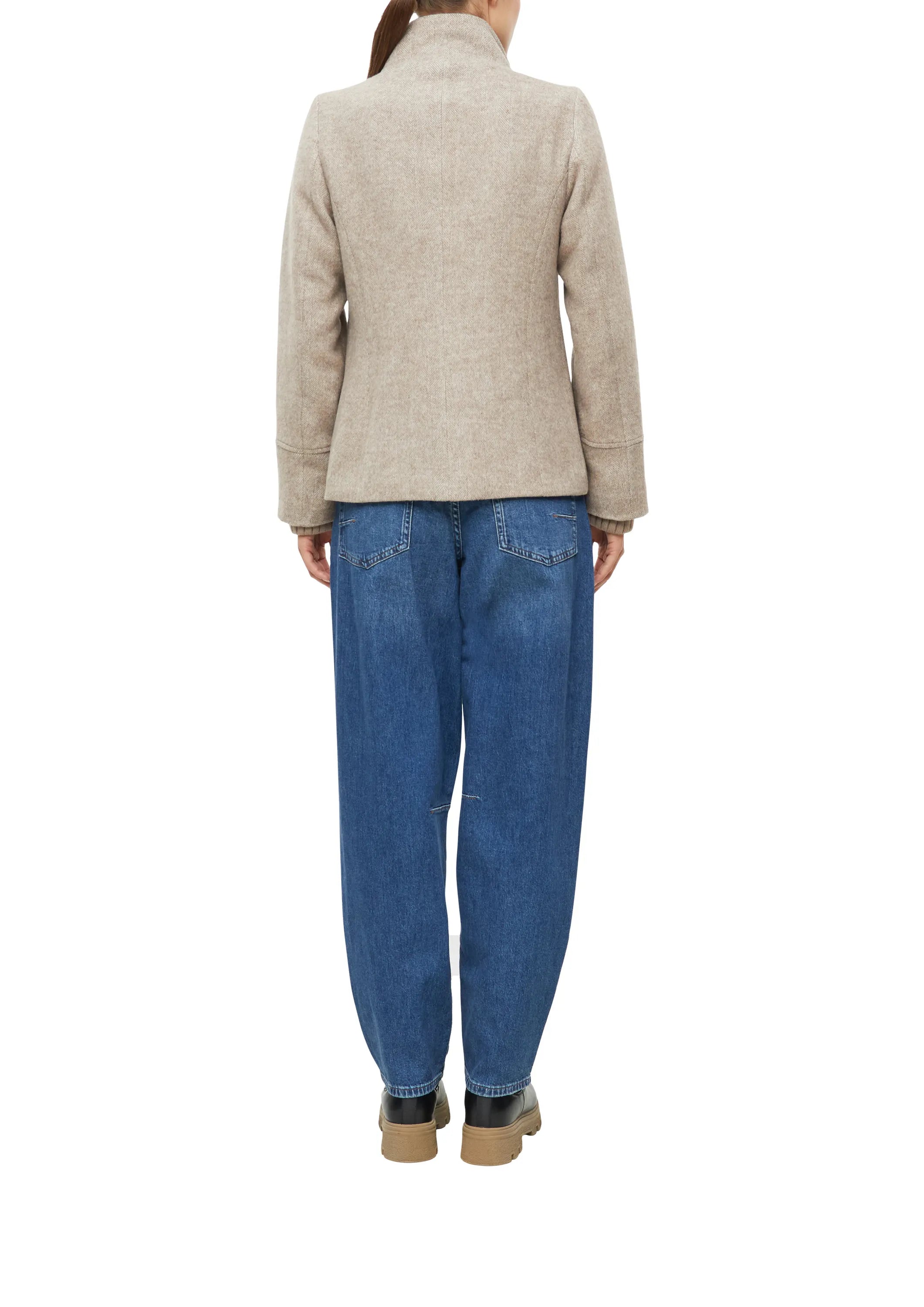 Übergangsjacke mit Stehkragen
