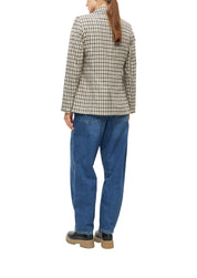 Karierter Blazer