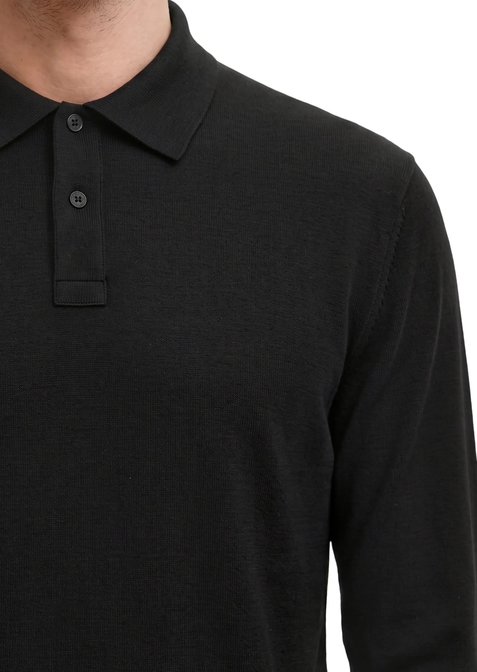 Langarm-Poloshirt Regular Fit