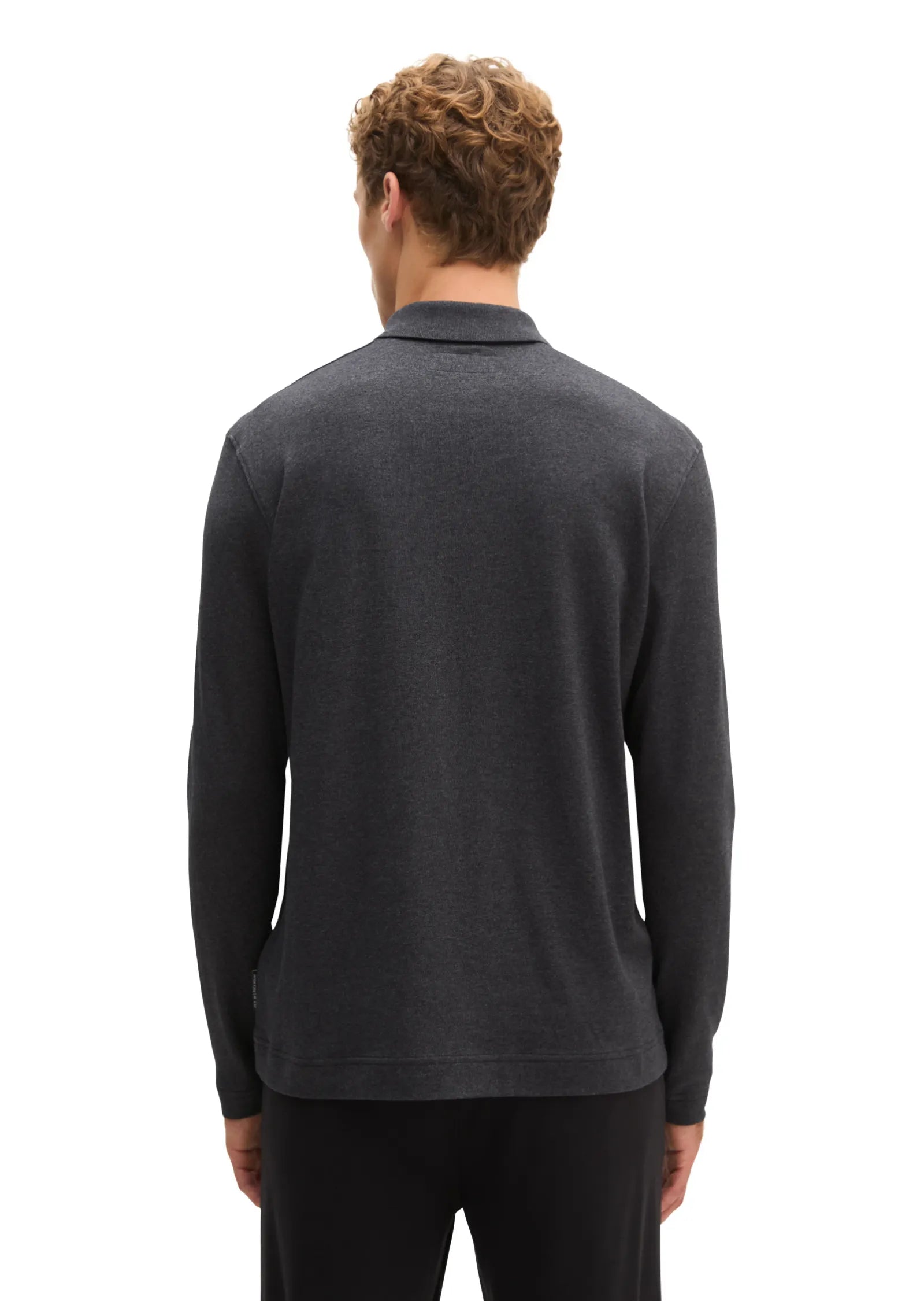 Langarm-Poloshirt Regular Fit