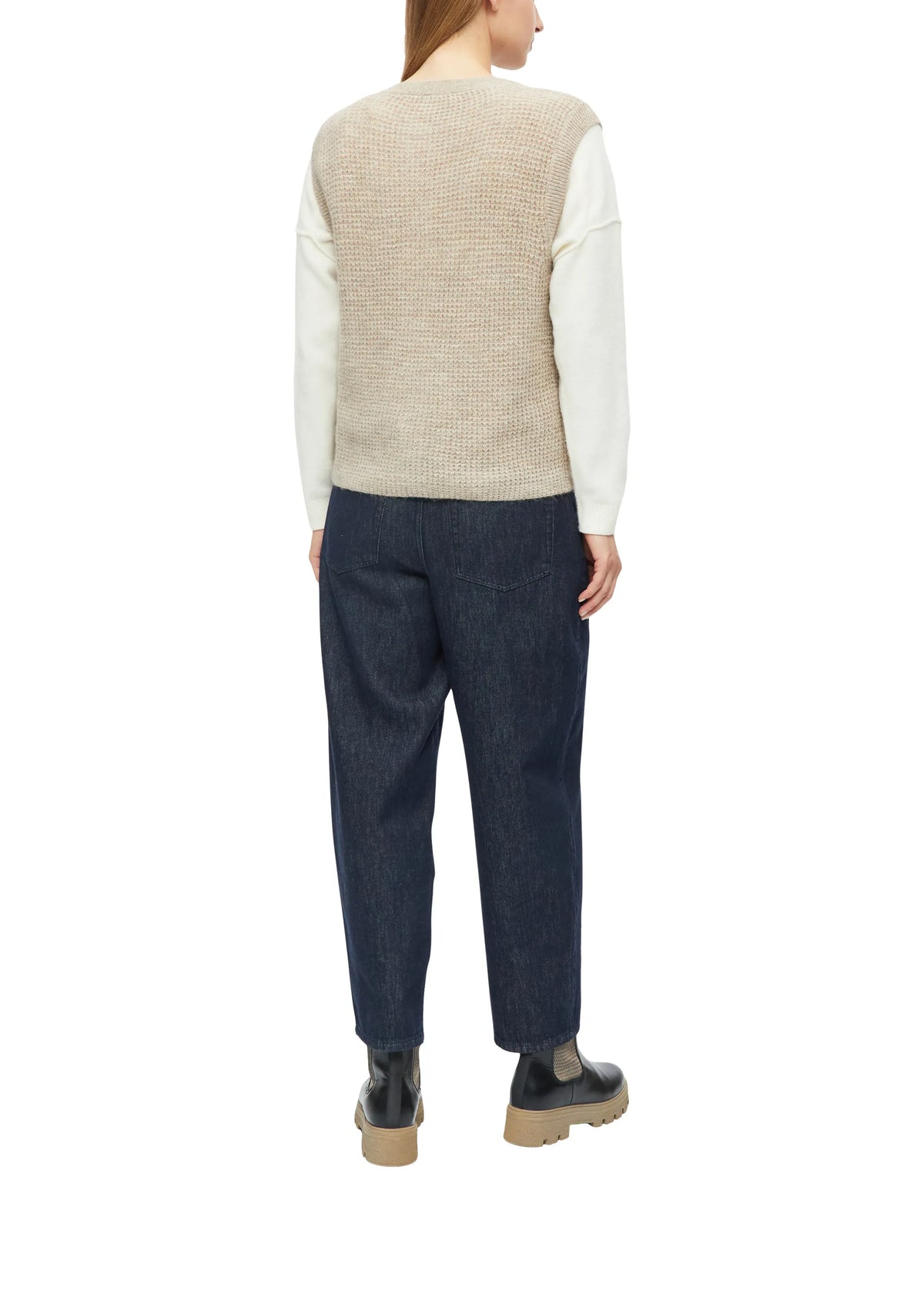 Strickweste Regular Fit