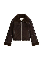 Lederjacke Regular Fit