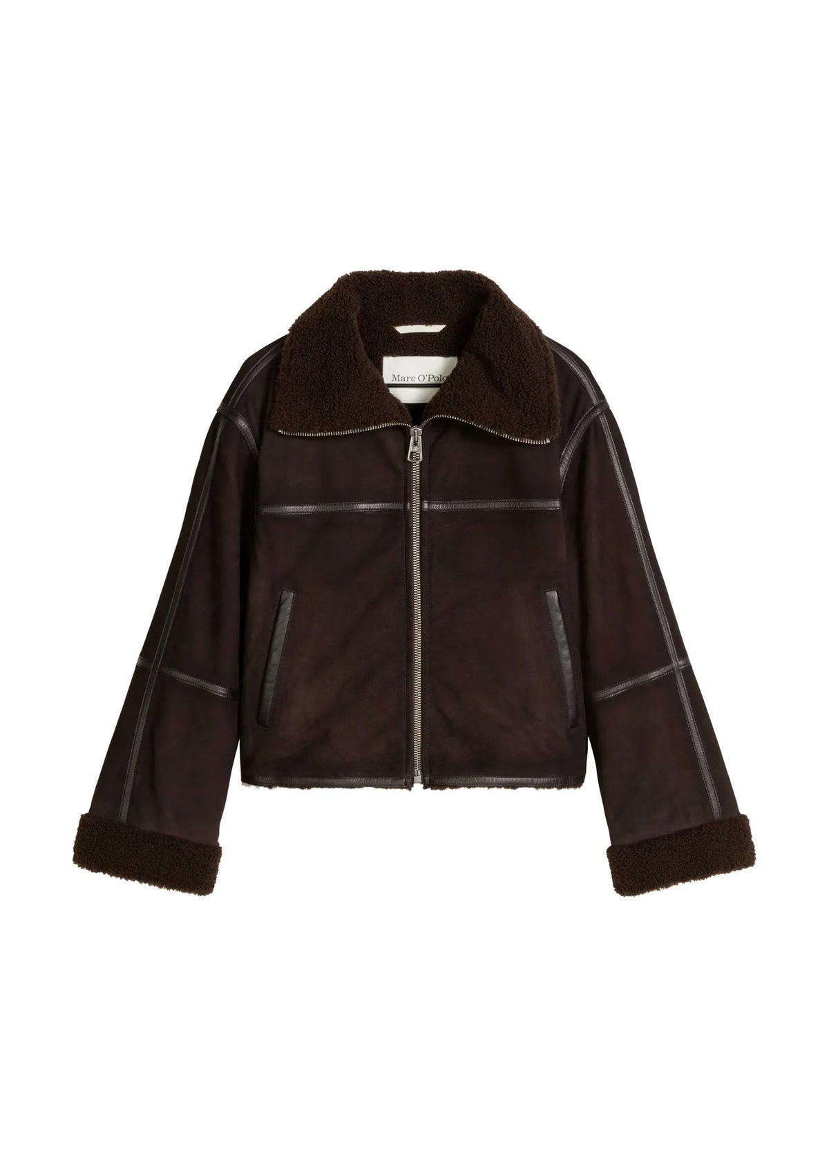 Lederjacke Regular Fit