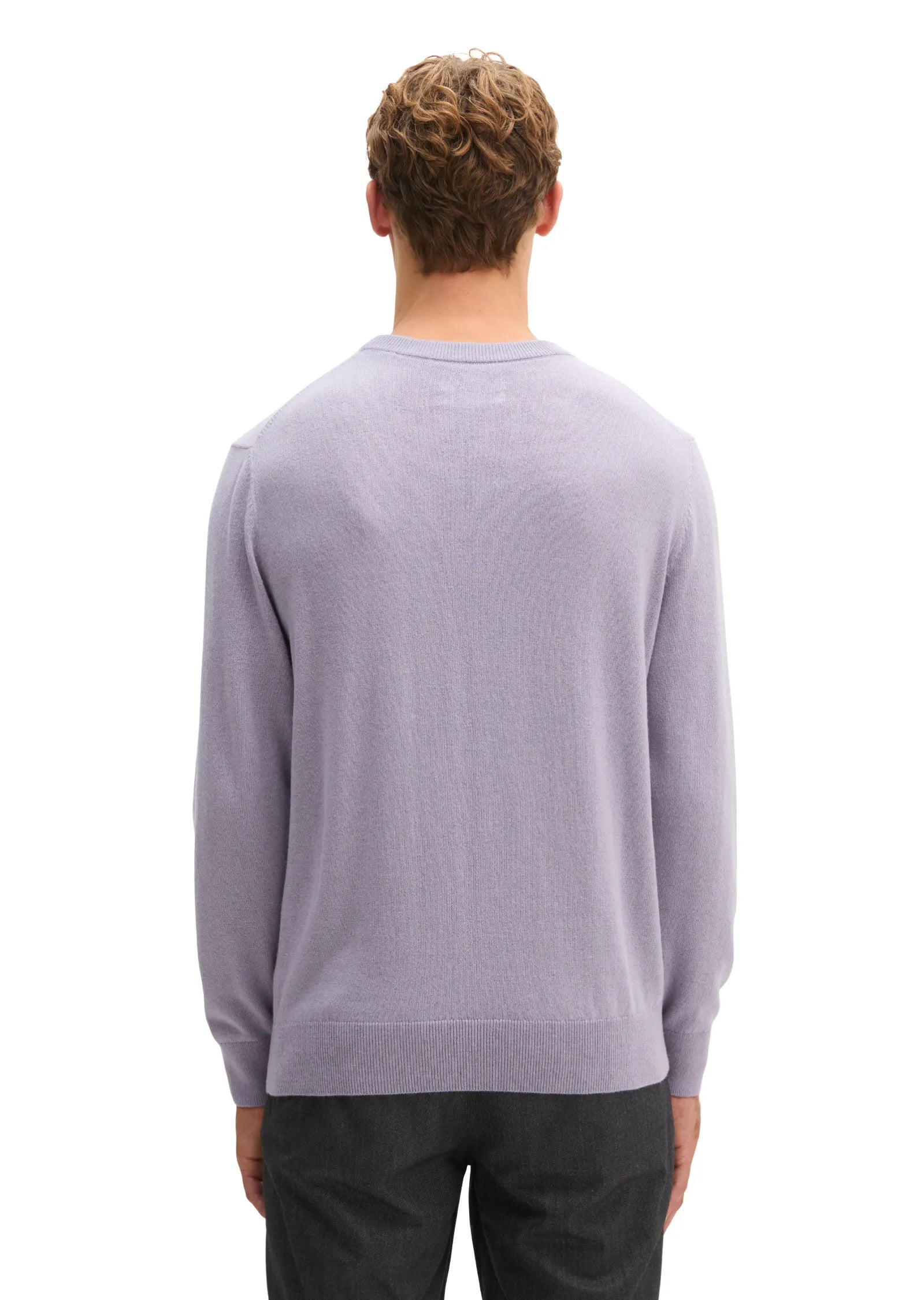 Strickpullover aus Schurwollmix