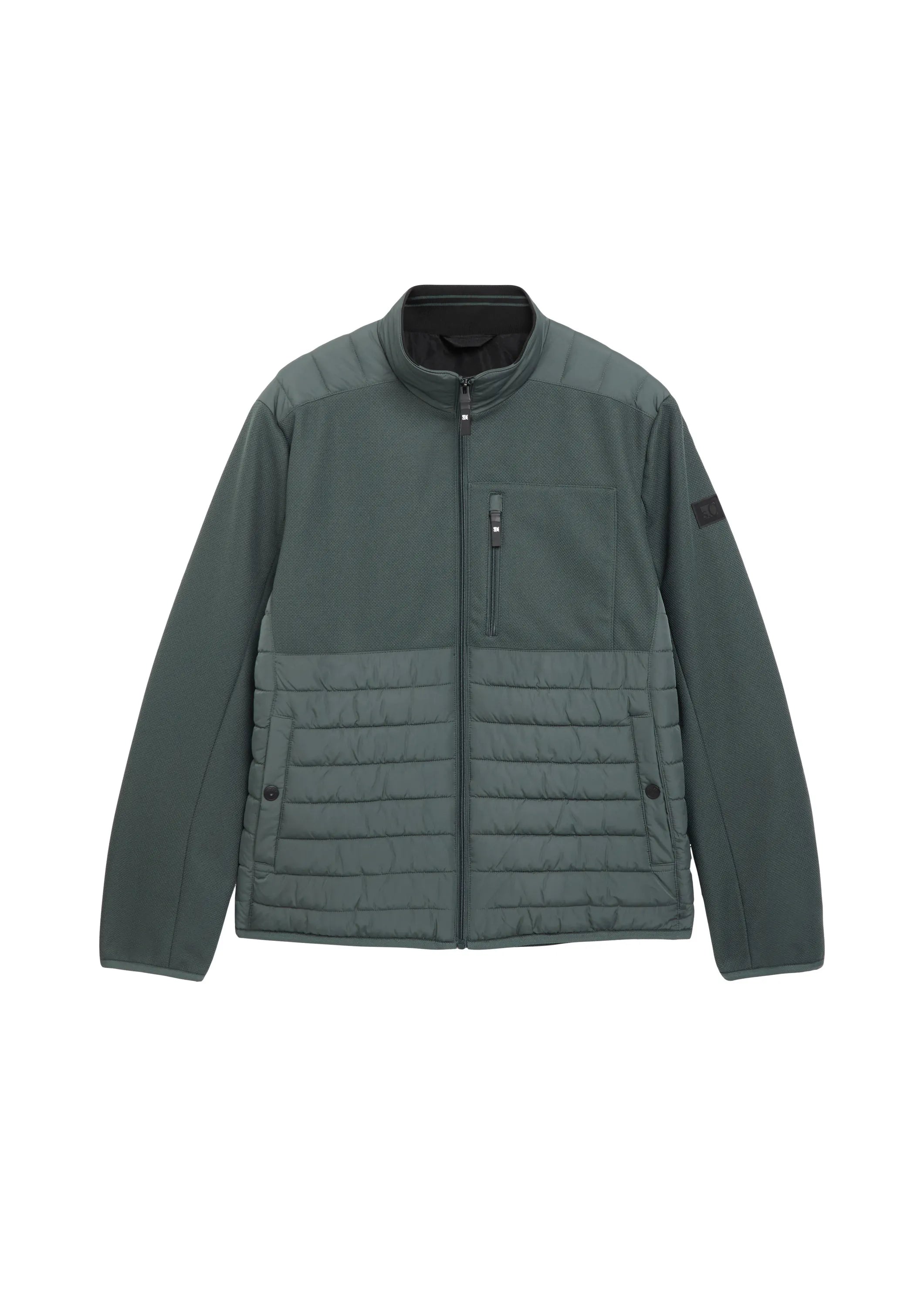 Hybridjacke mit Stehkragen