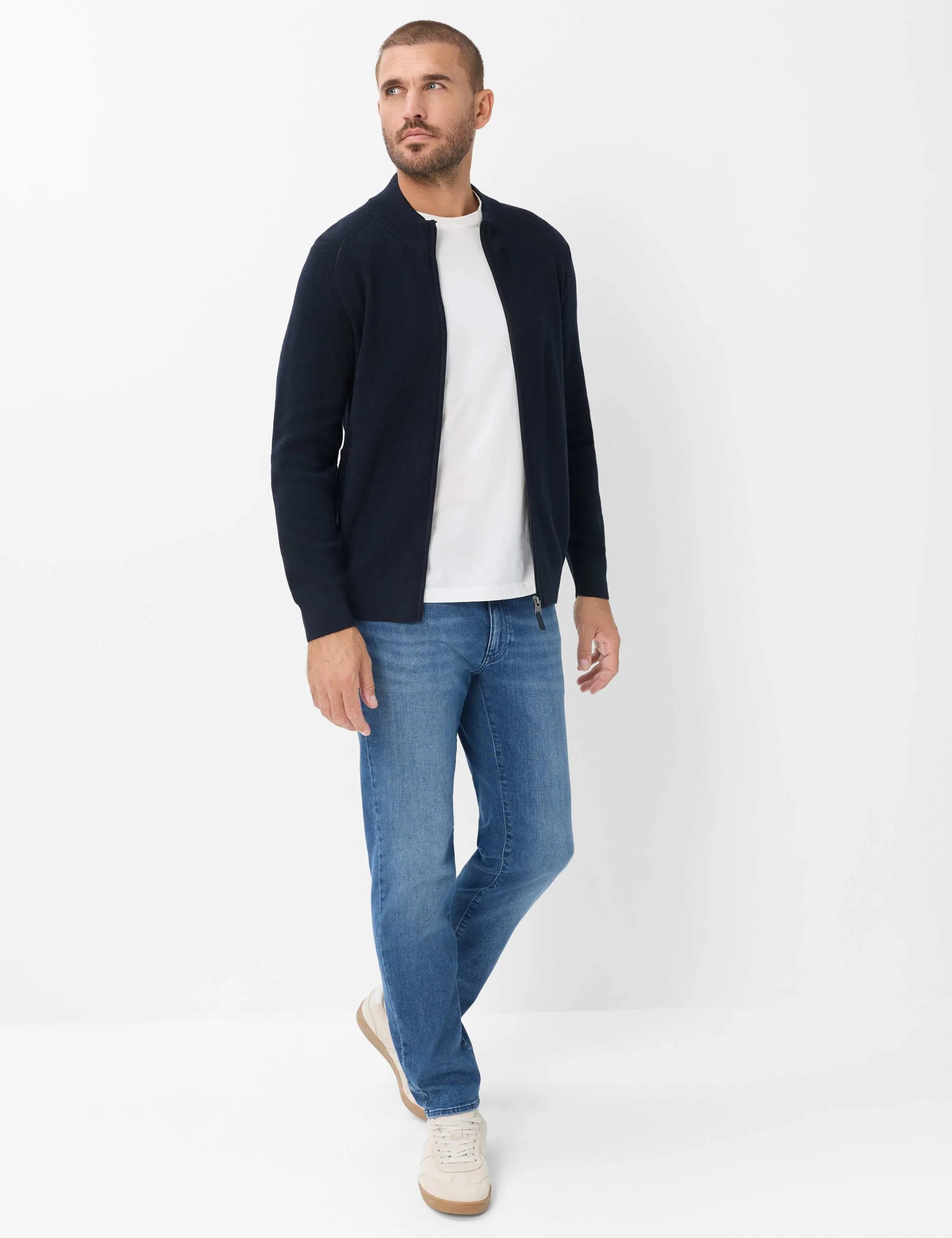 Strickjacke JOHN aus Baumwollmix