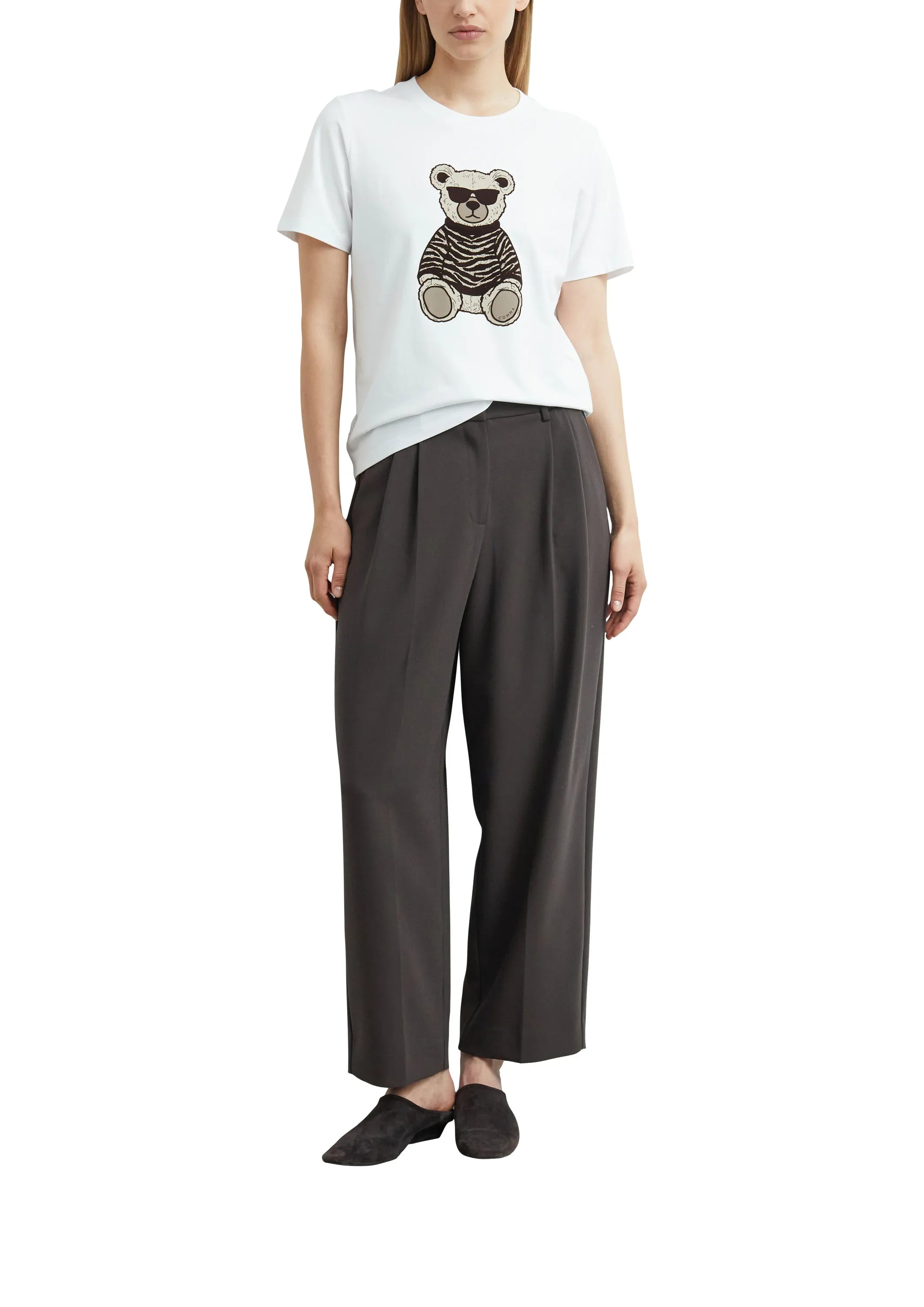 T-Shirt aus Baumwollmix