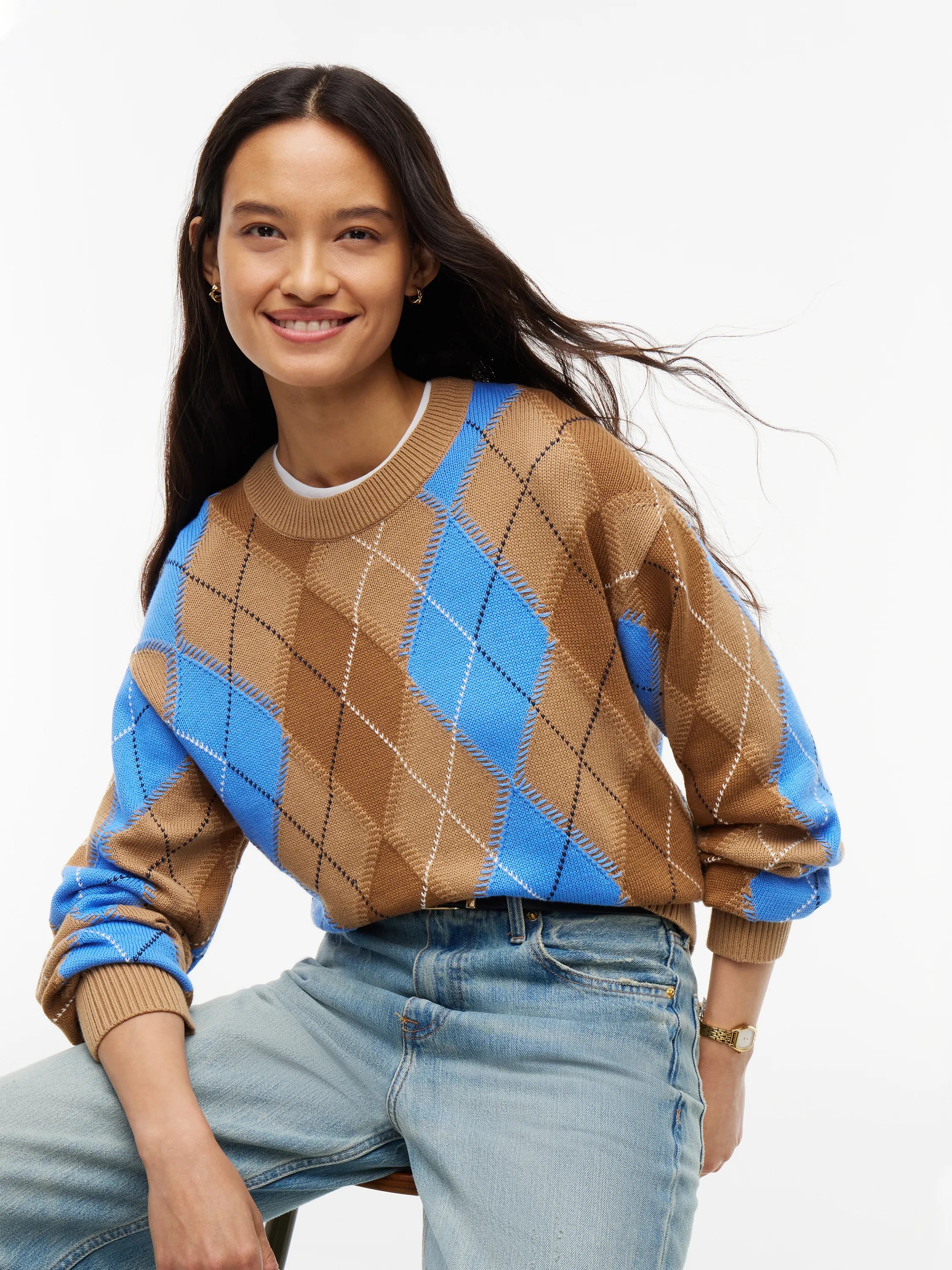 Strickpullover aus Baumwolle