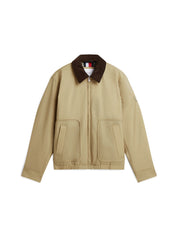 Steppjacke mit aufliegendem Kragen