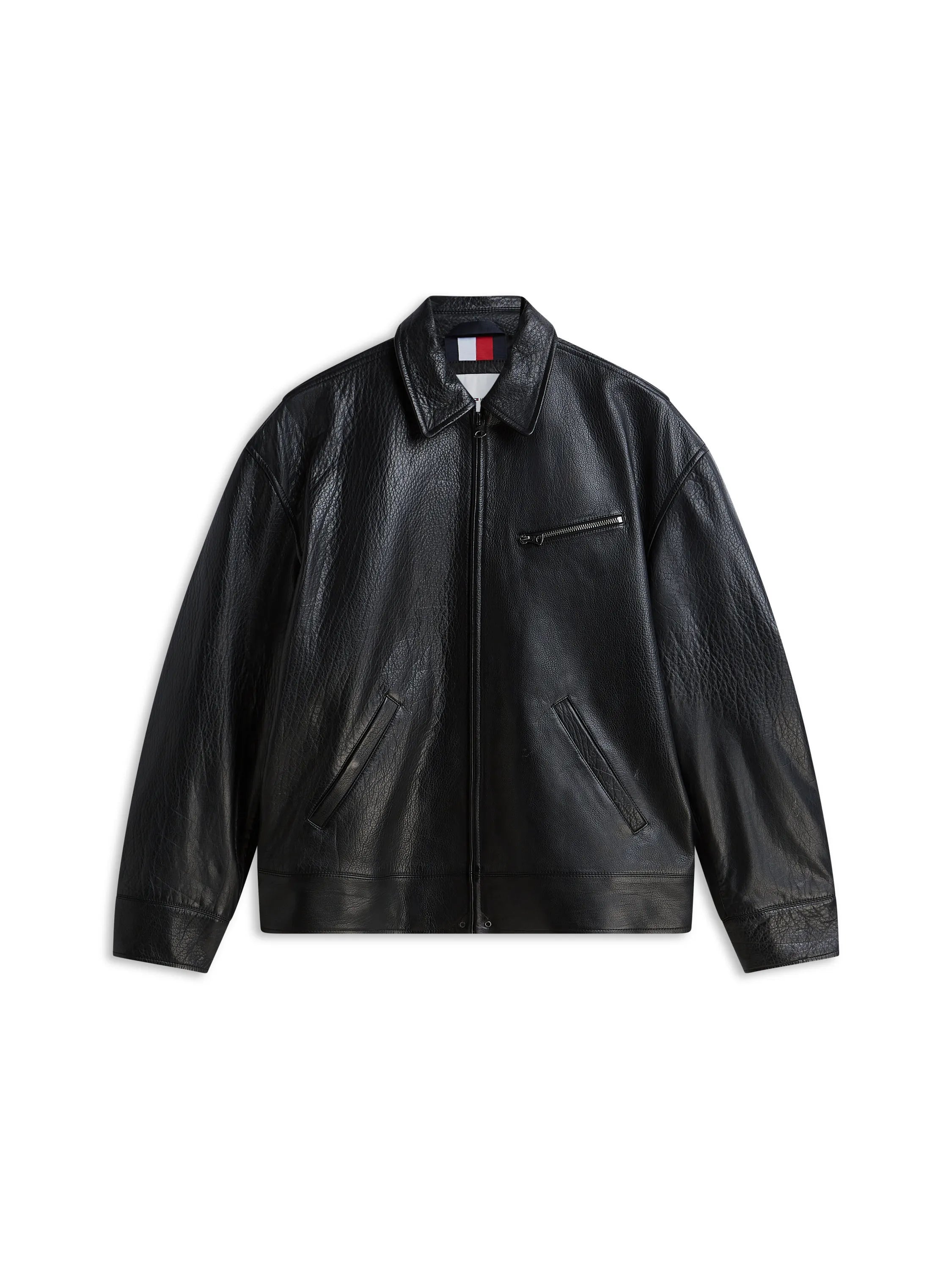 Lederjacke Regular Fit