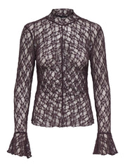 Bluse aus Spitze