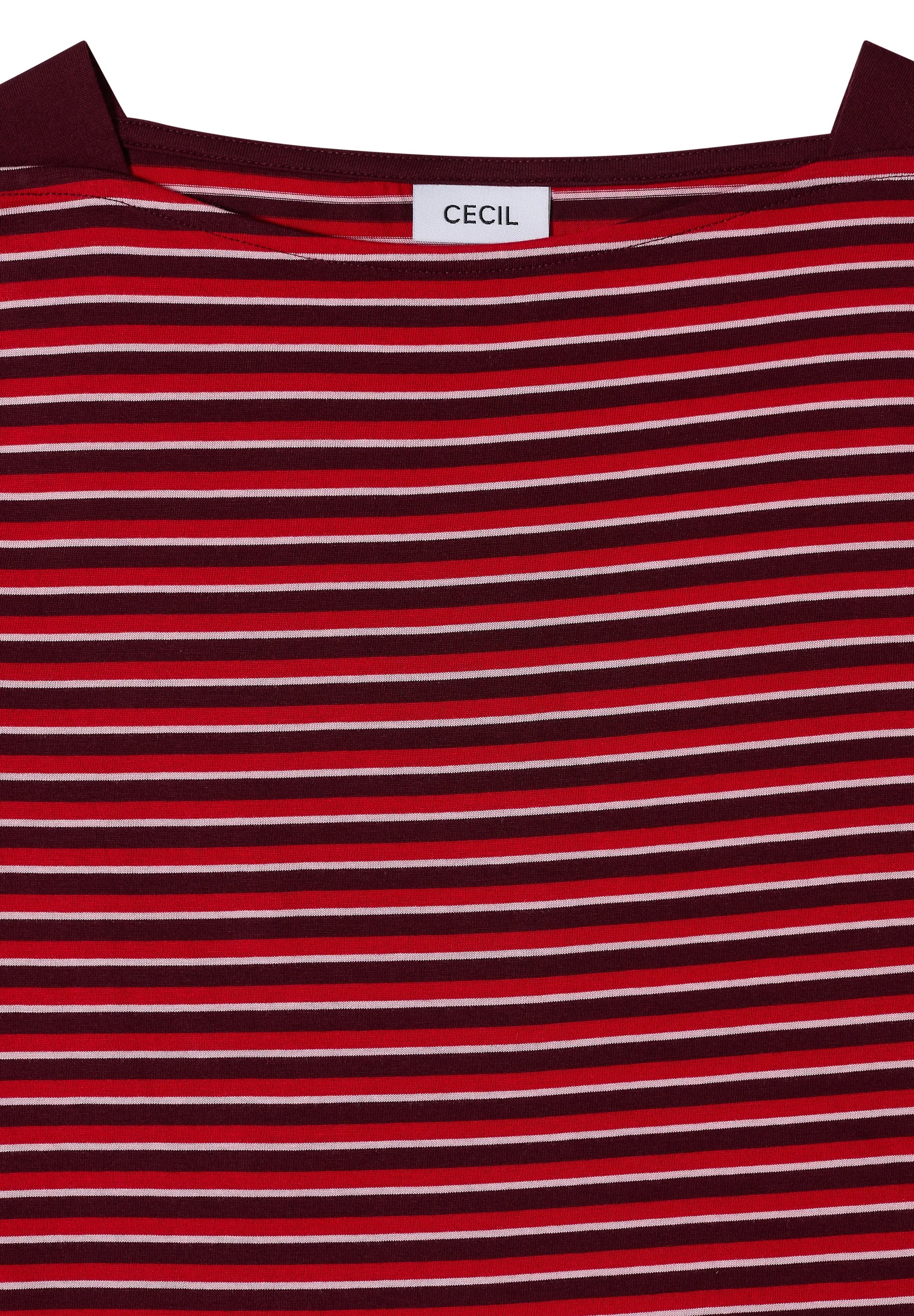 Langarmshirt gestreift
