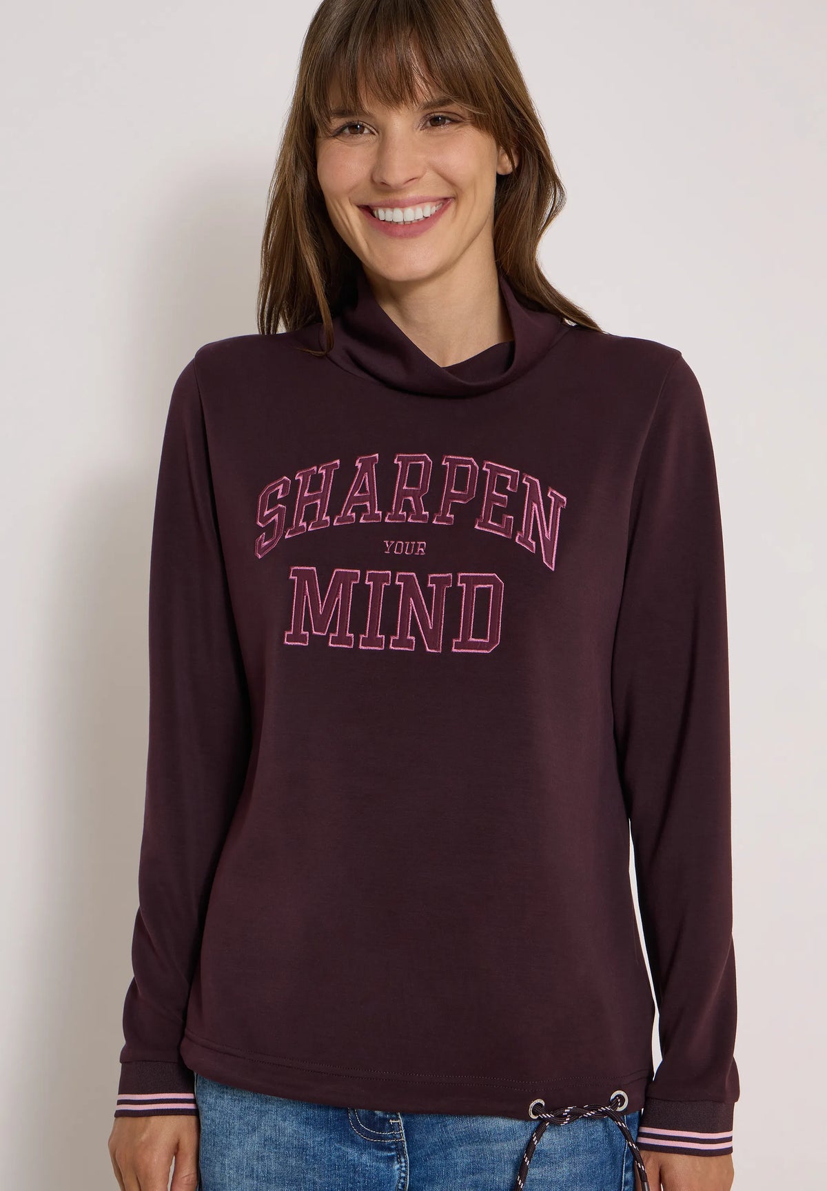 Langarmshirt mit Stick