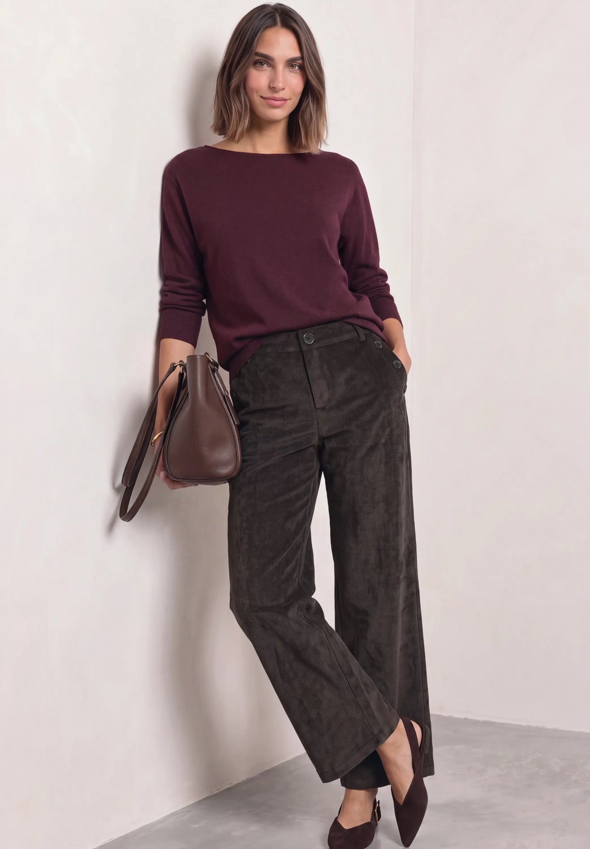 Cordhose Regular Fit