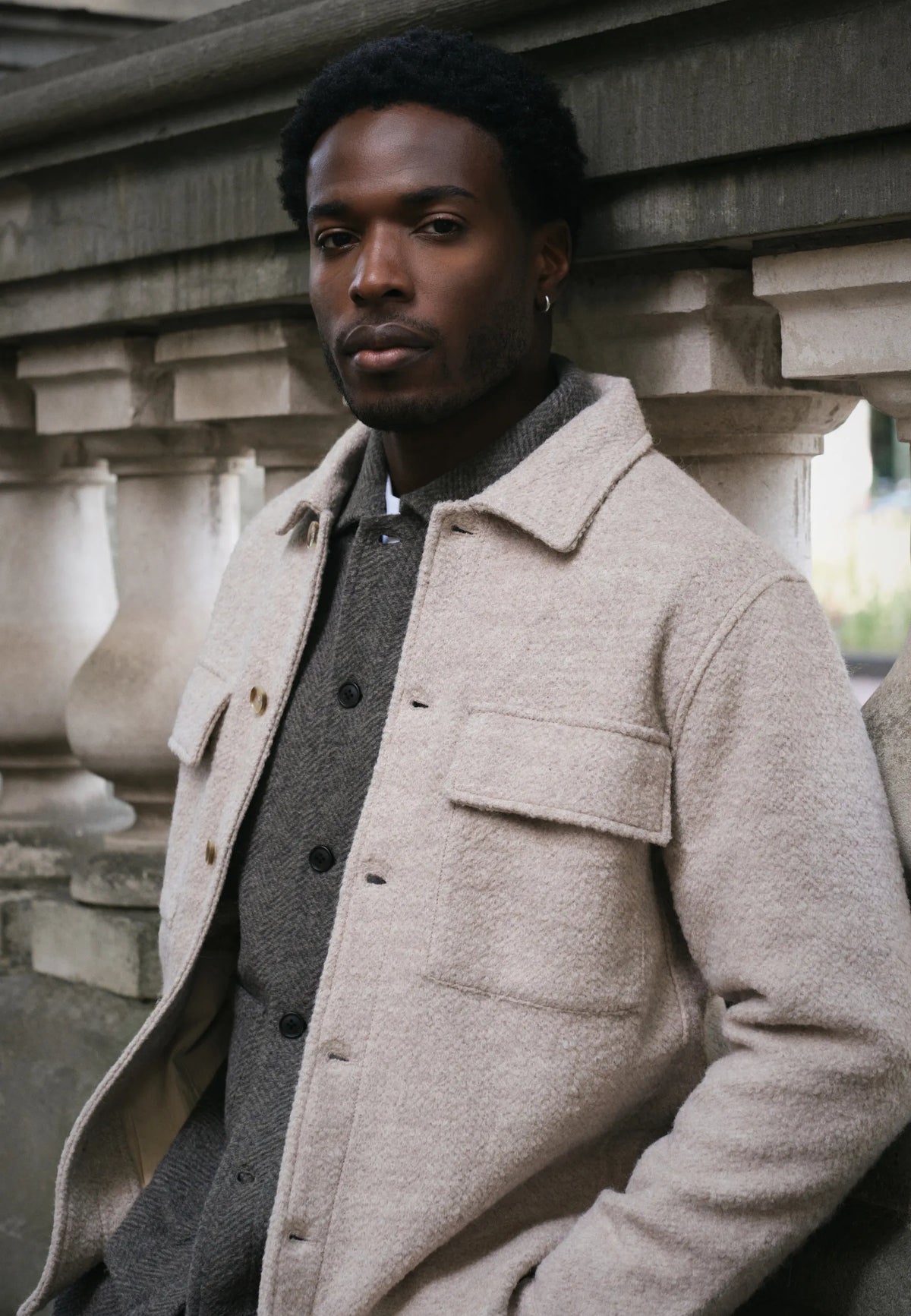 Overshirt RILEY in Teddy-Optik
