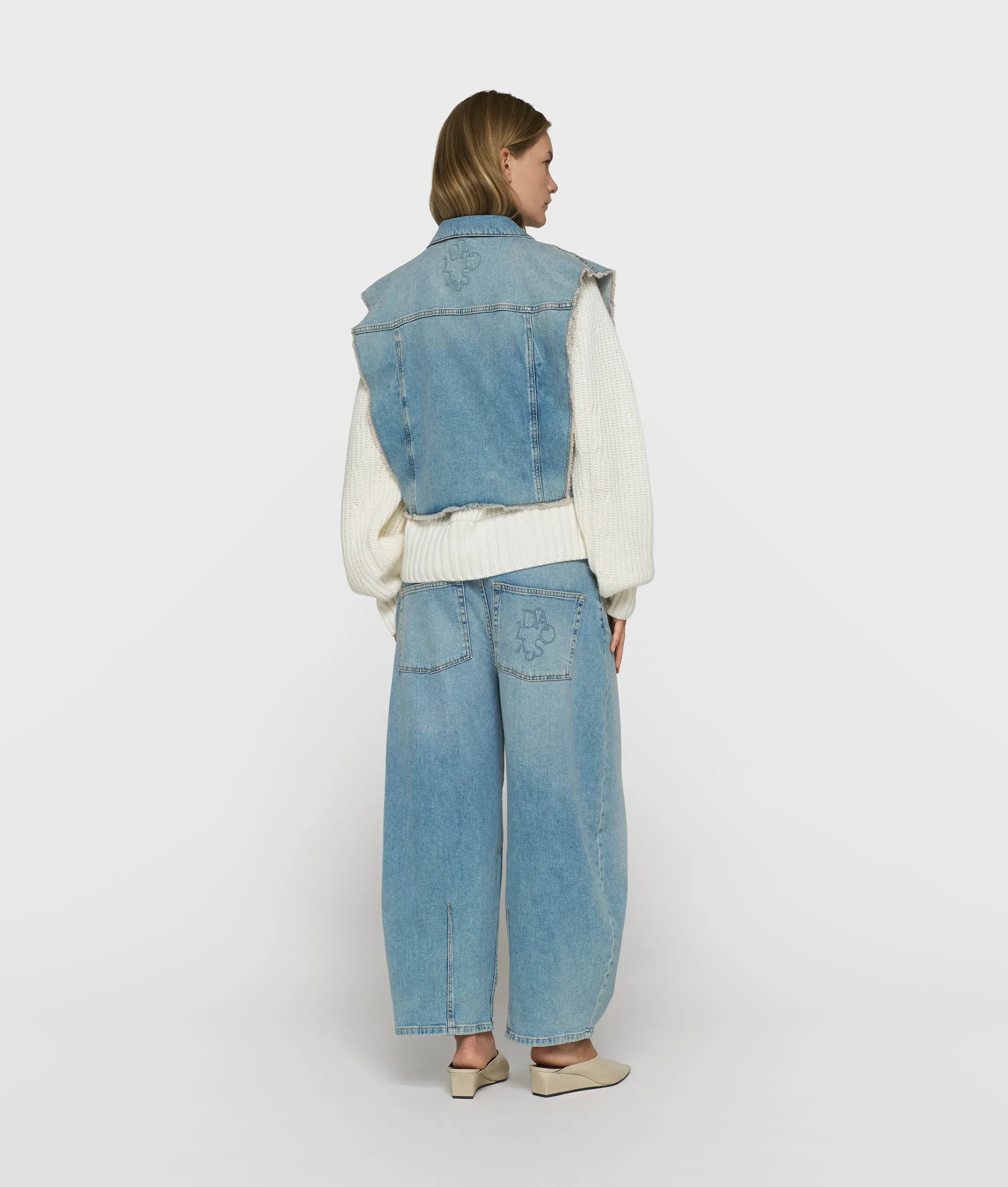 Jeansweste cropped
