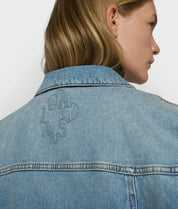 Jeansweste cropped