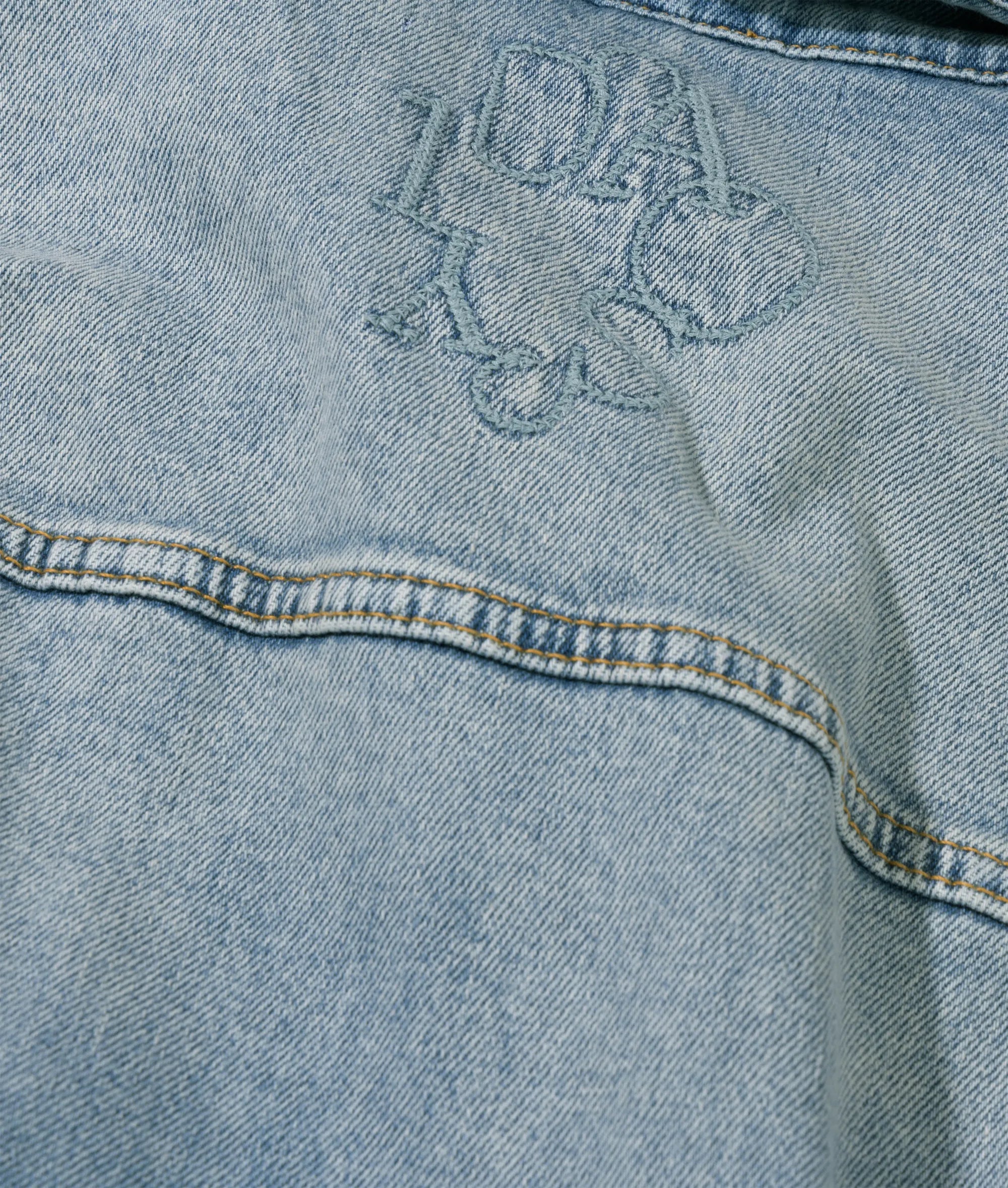 Jeansweste cropped