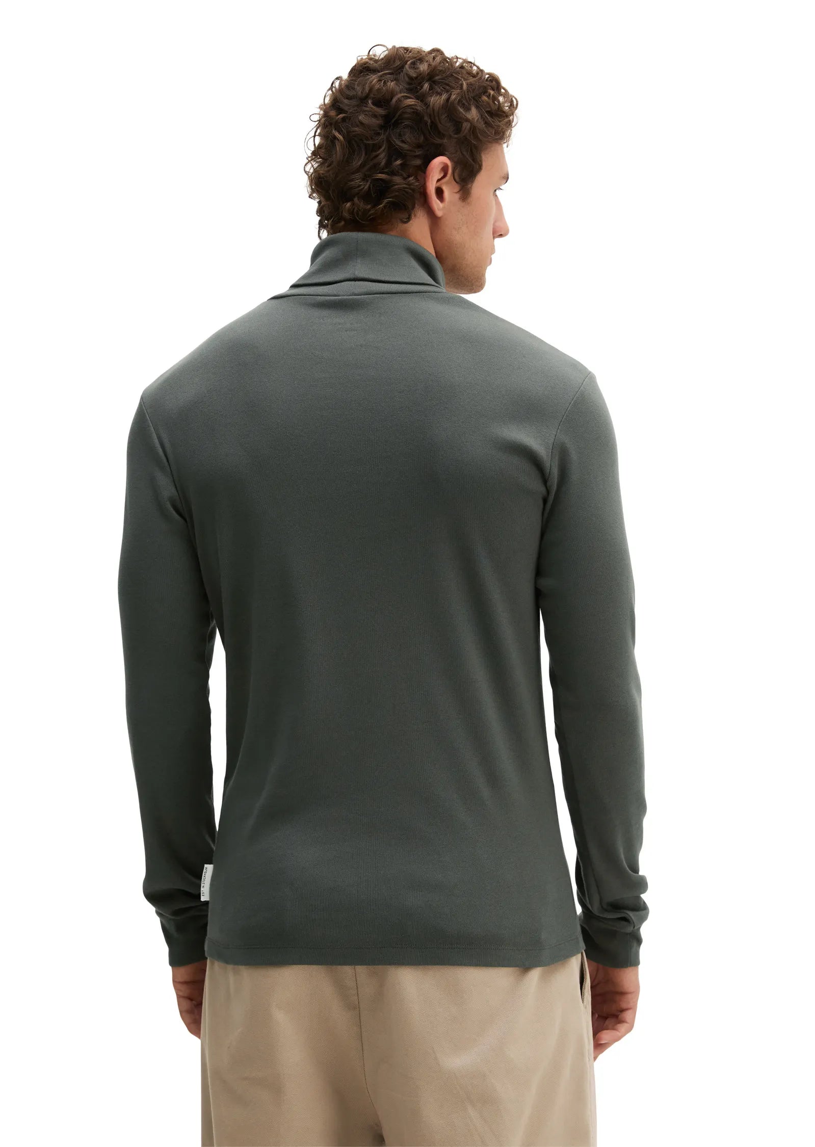 Rollkragenpullover aus Bio-Baumwolle
