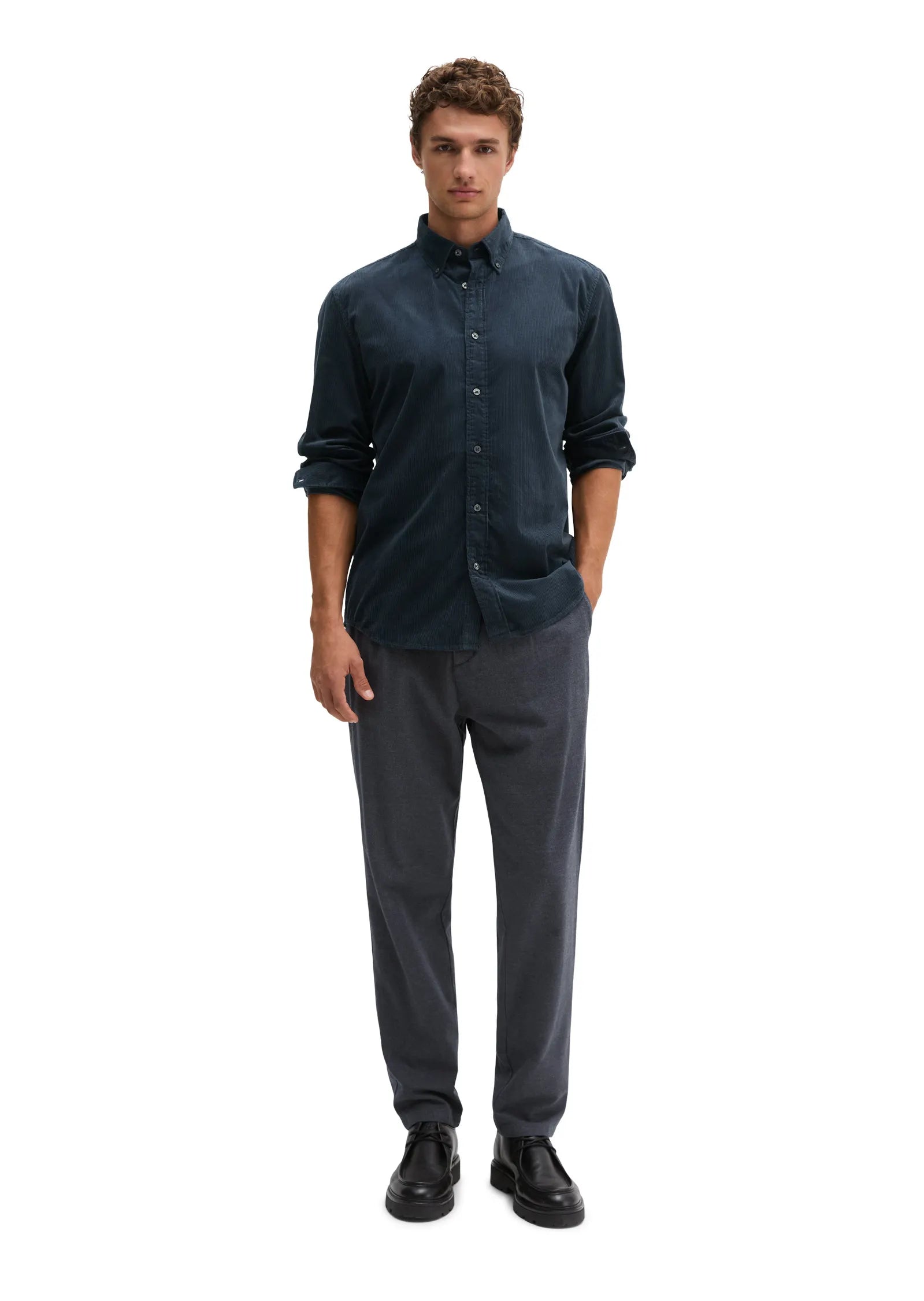 Cord-Hemd Regular Fit