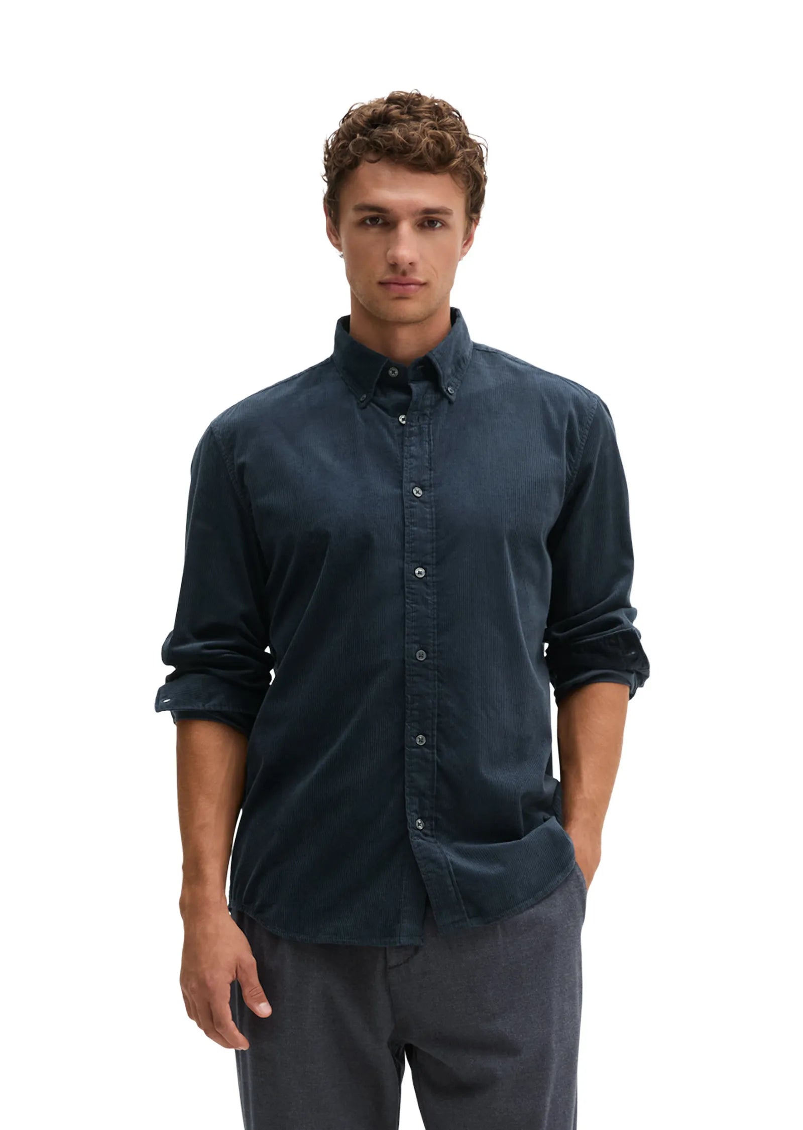 Cord-Hemd Regular Fit