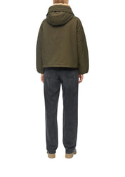 Parka mit Webpelz-Kapuze