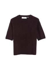 Strick-T-Shirt aus Wolle