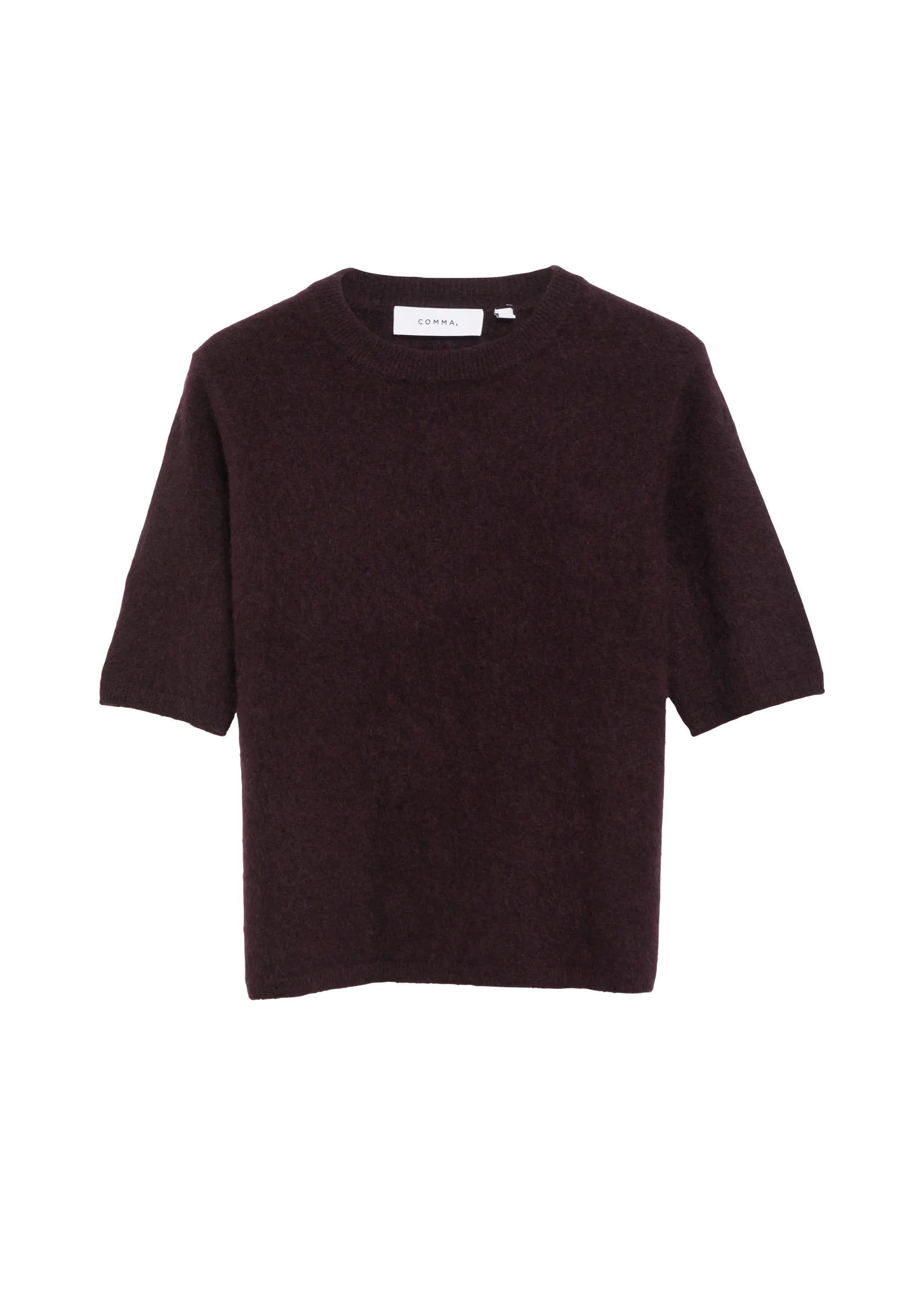 Strick-T-Shirt aus Wolle