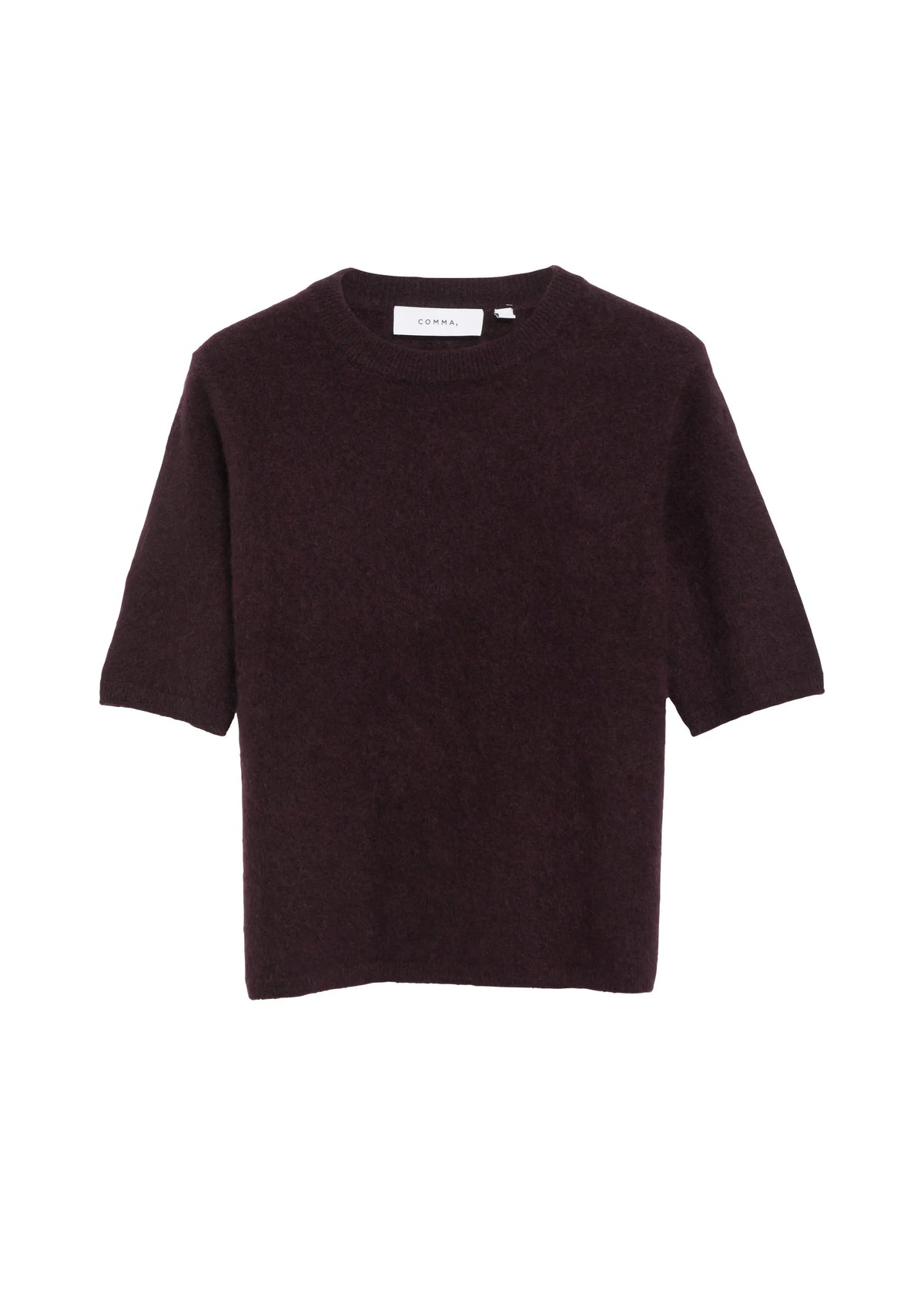 Strick-T-Shirt aus Wolle