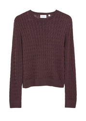 Strickpullover aus Wolle