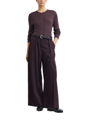 Strickpullover aus Wolle