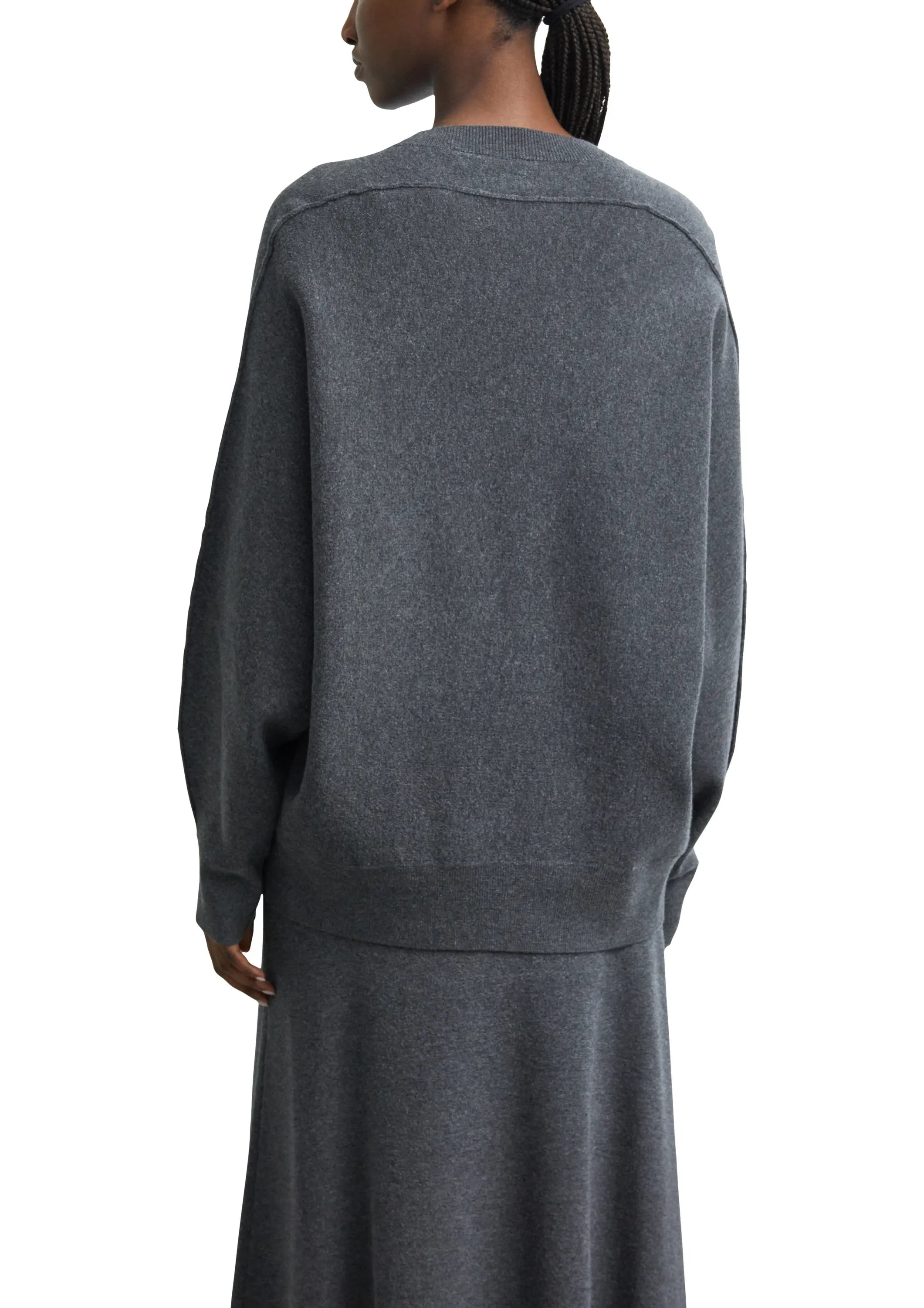 Strickpullover oversized aus Viskosemix