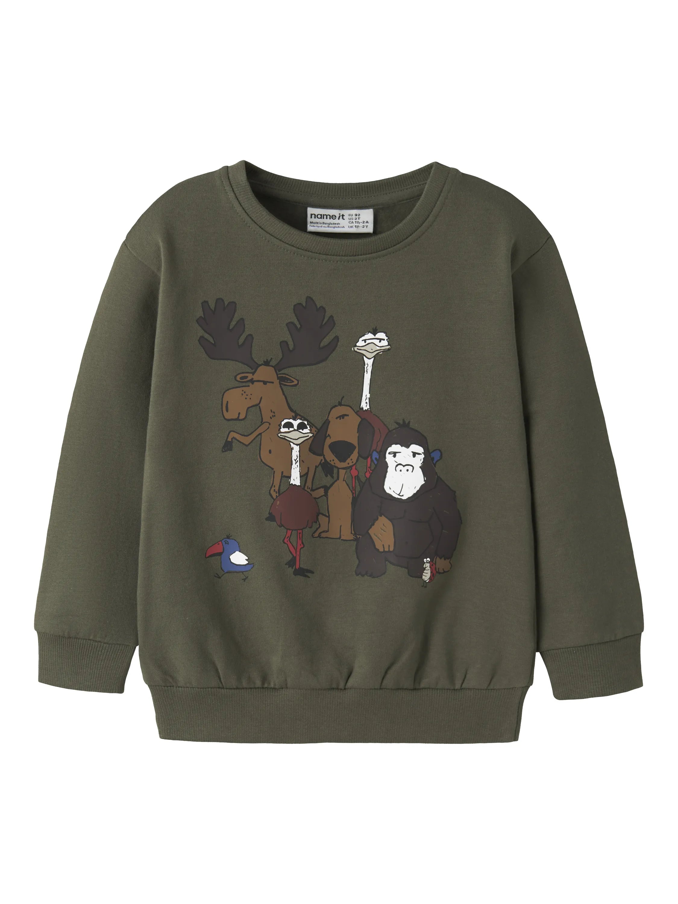 Sweatshirt aus Baumwolle