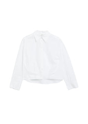 Crop Bluse aus Baumwolle