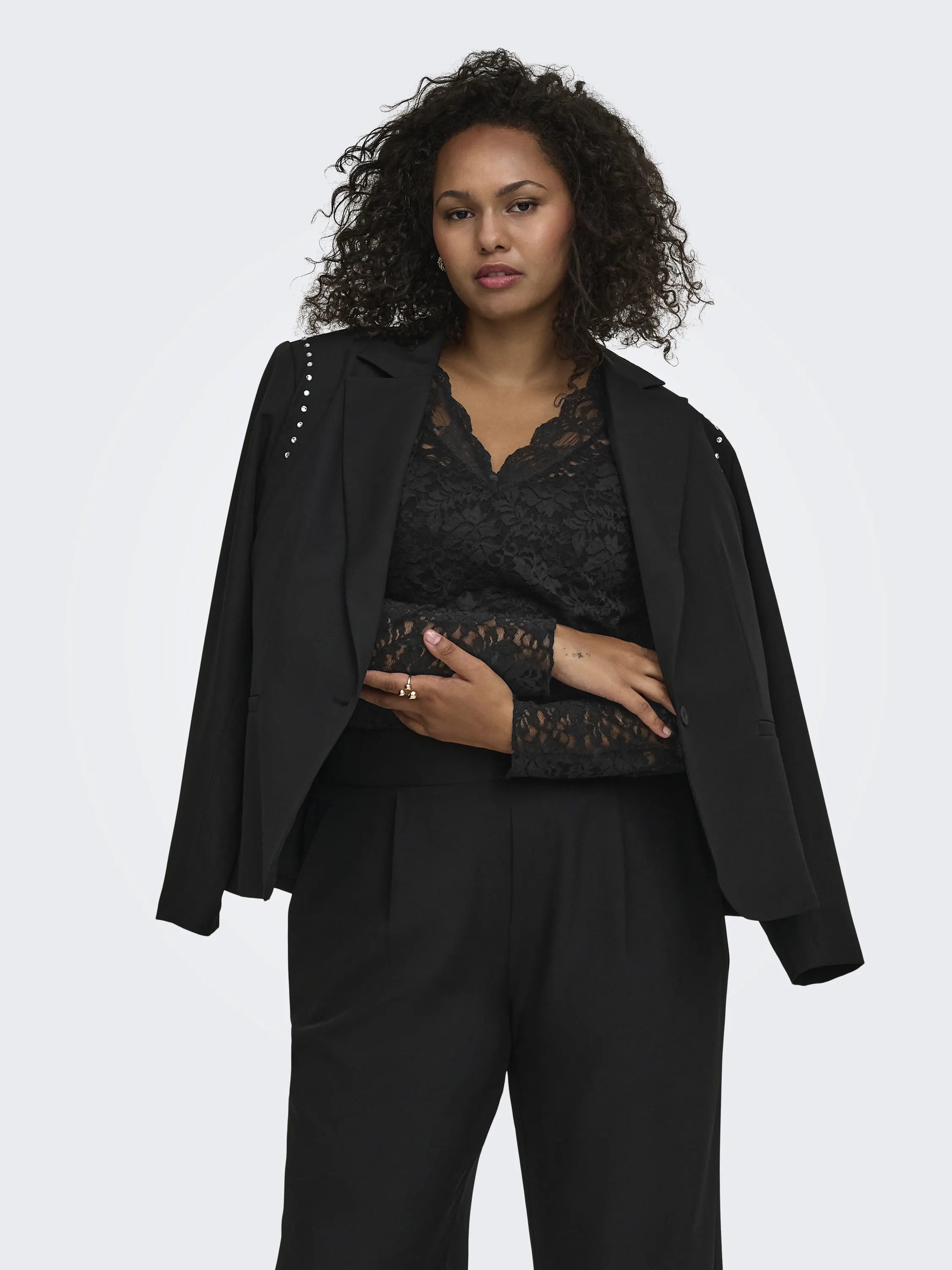 Langarmshirt CARNIKKA aus feinem Mesh