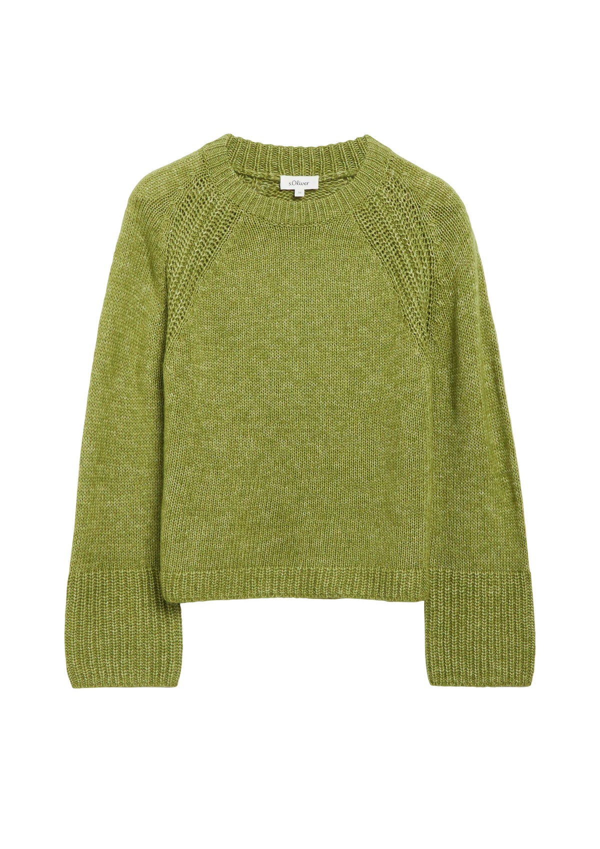 Strickpullover aus Baumwollmix