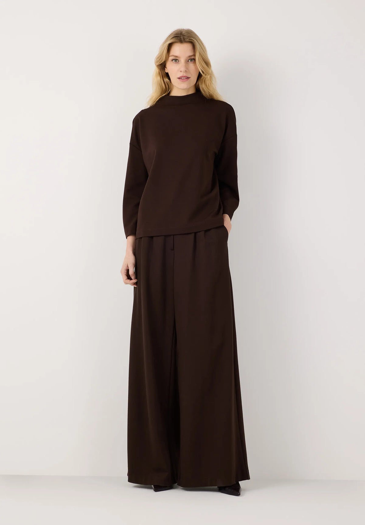 Sweatshirt mit Turtleneck