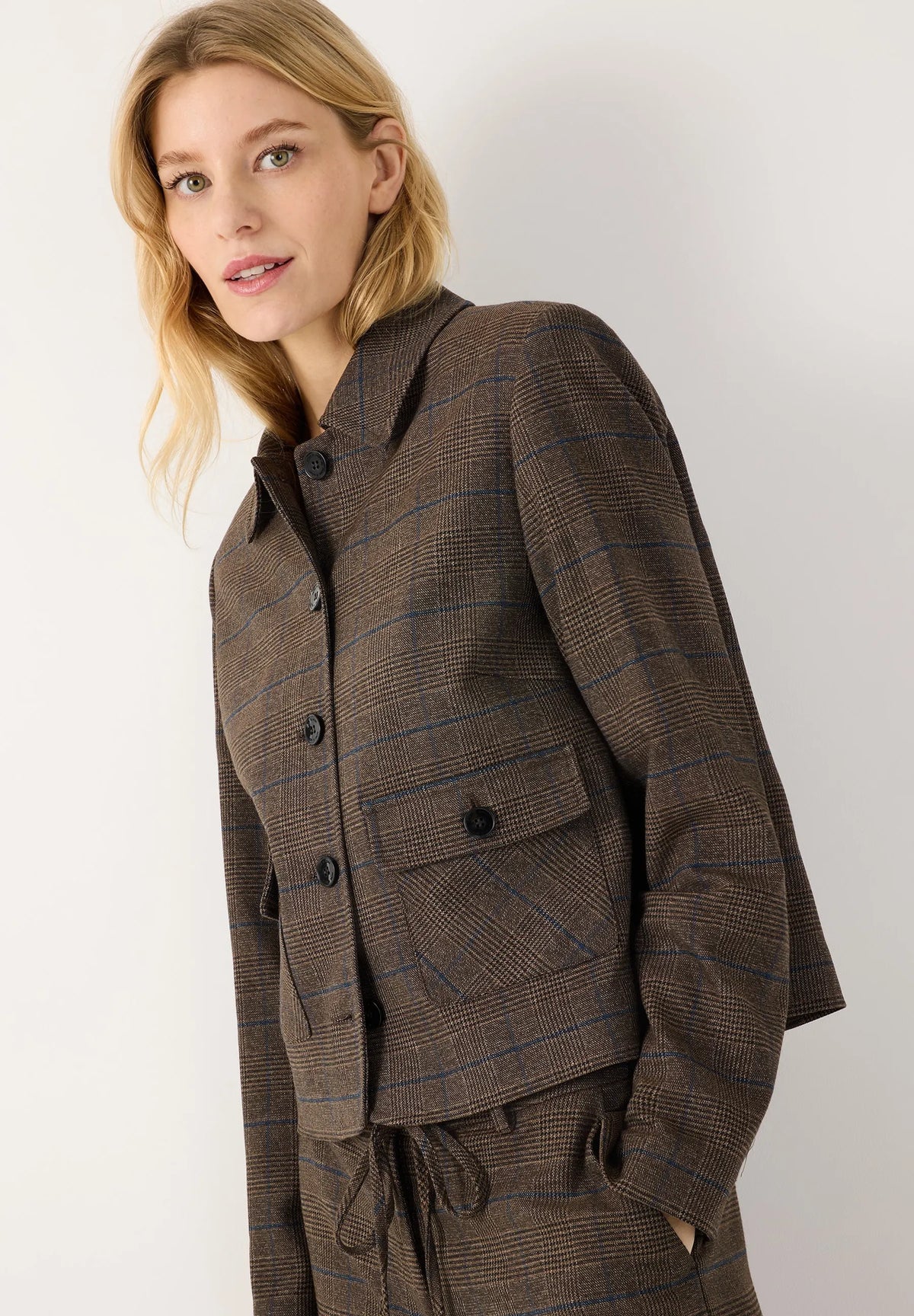 Leichte Jacke aus Viskosemix
