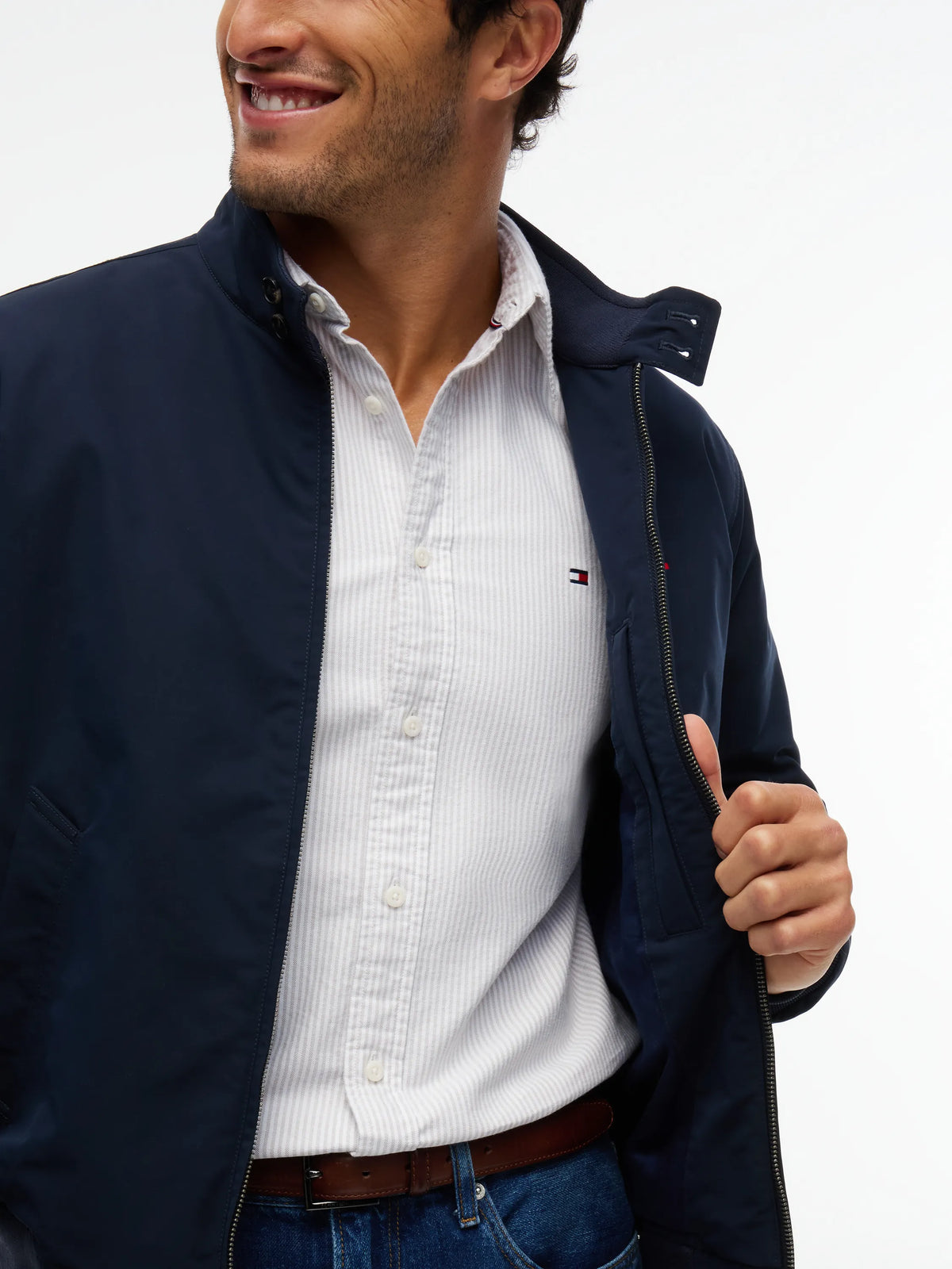 Übergangsjacke mit Stehkragen